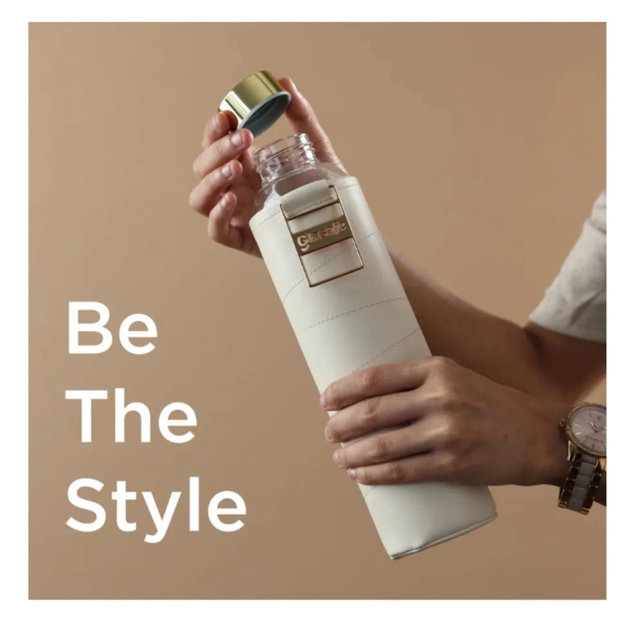Glasafe 750 ml leather bottel vega sip 750 ML