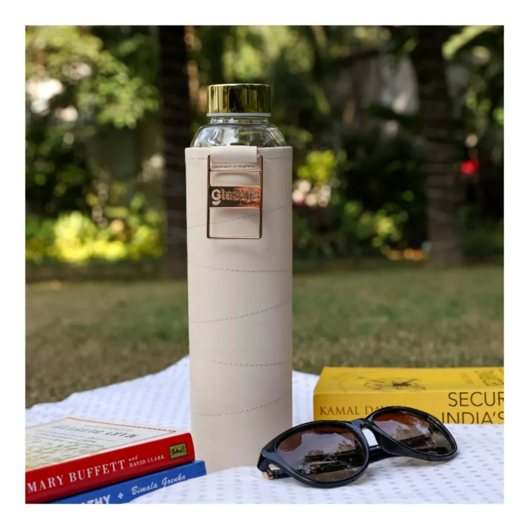 Glasafe 750 ml leather bottel vega sip 750 ML