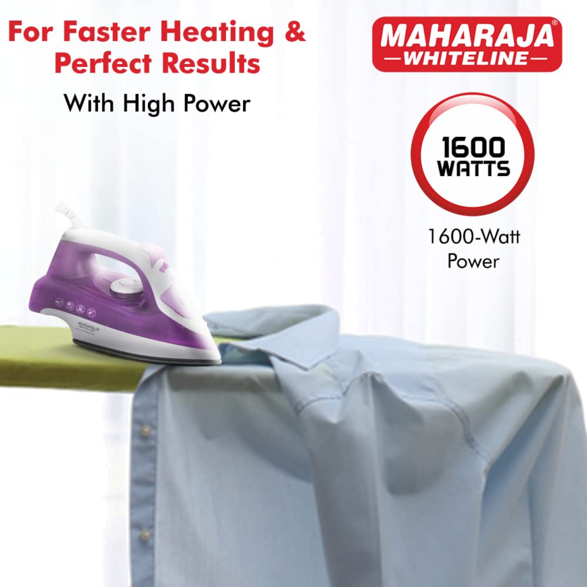 Maharaja Steam Iron Acqua Superio