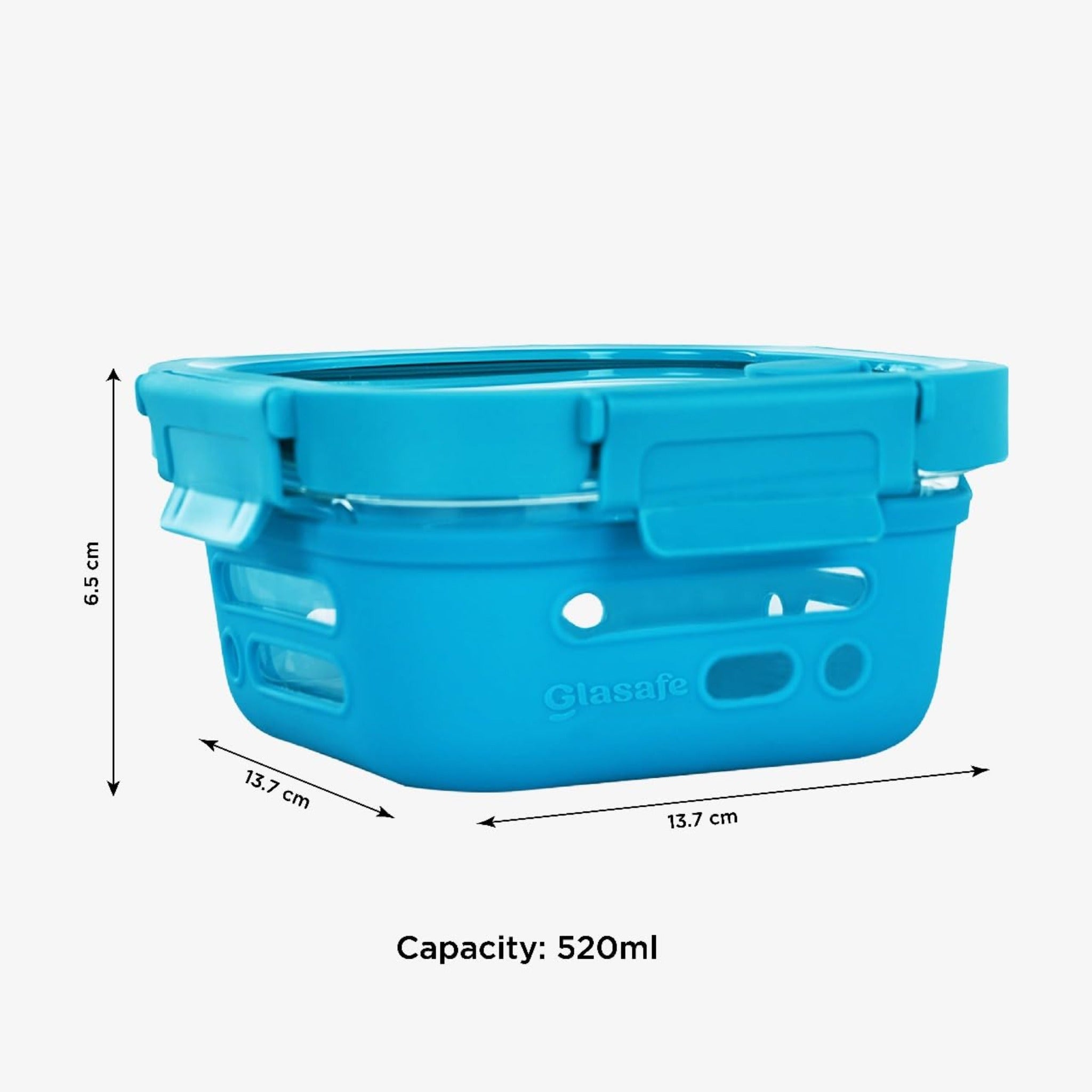 Glasafe TIFIN 520 ML
