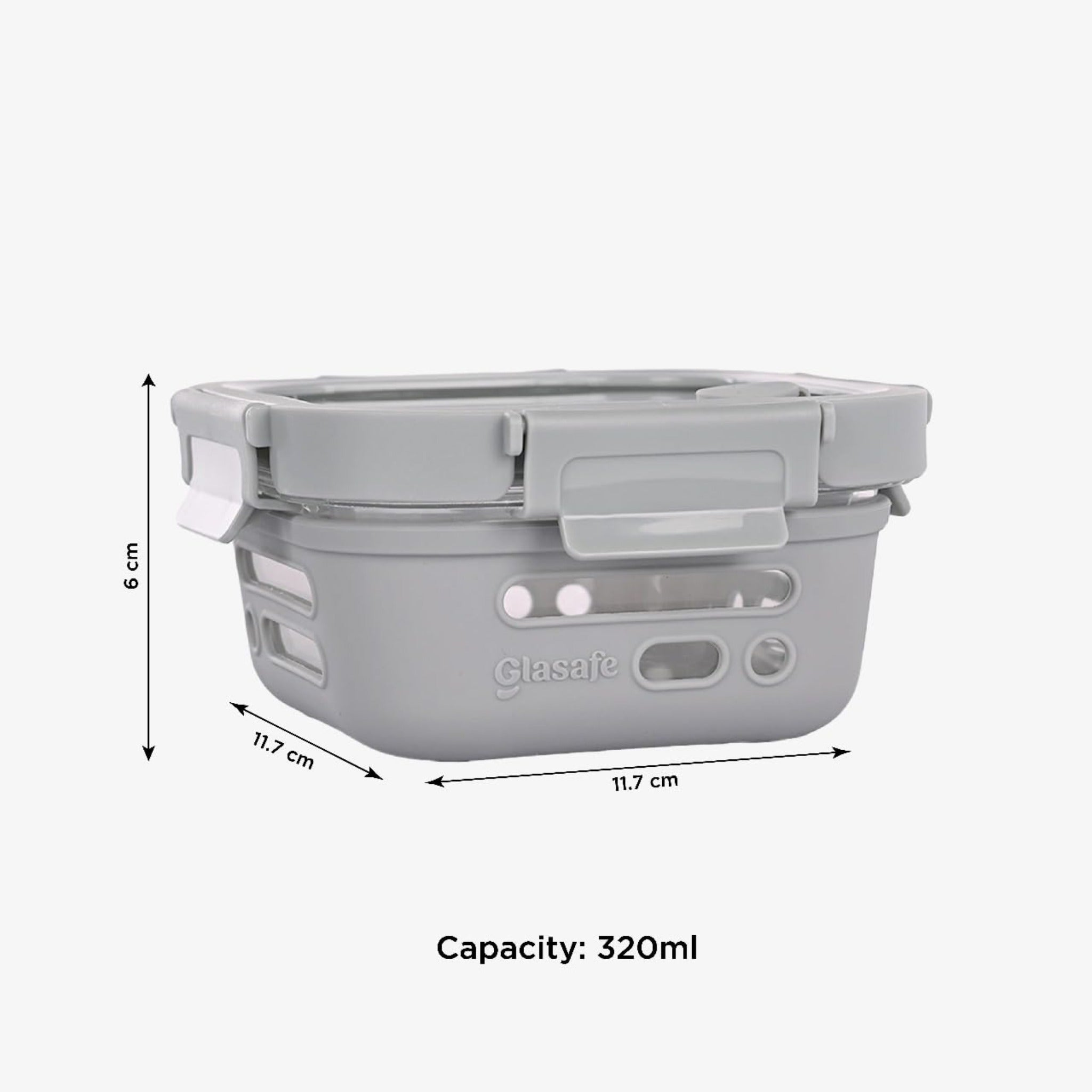 Glasafe TIFIN 320 ML