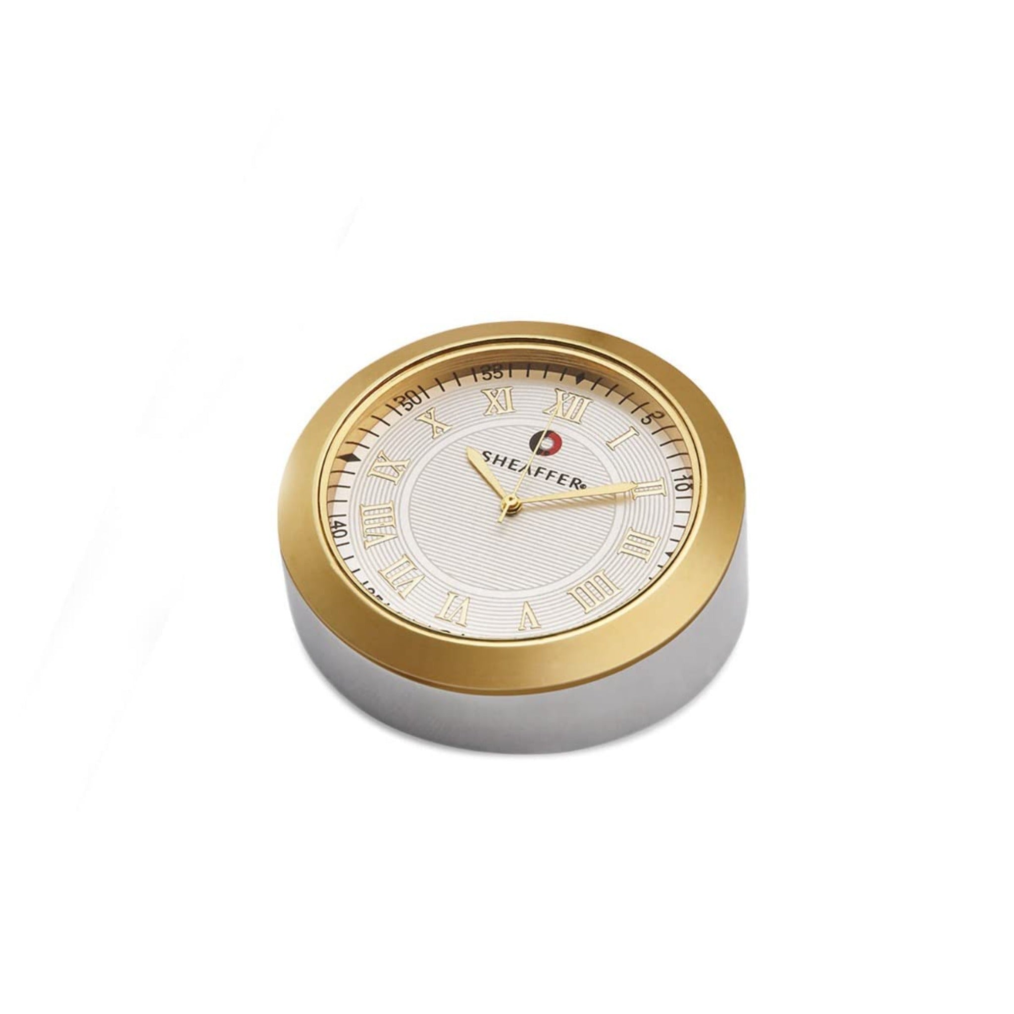 Sheaffer Table Clock With Pen