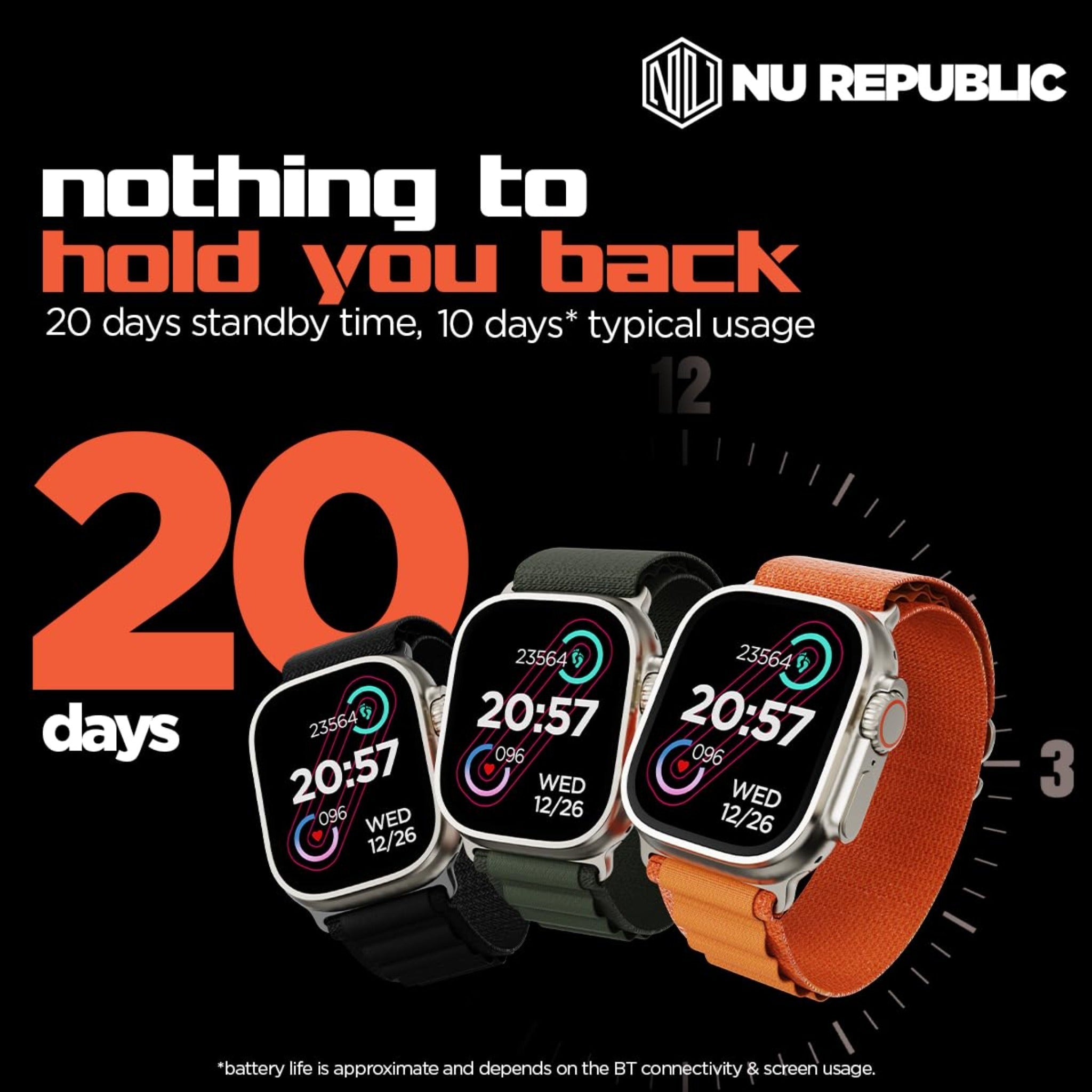Nu Republic Creed Ultra Smartwatch