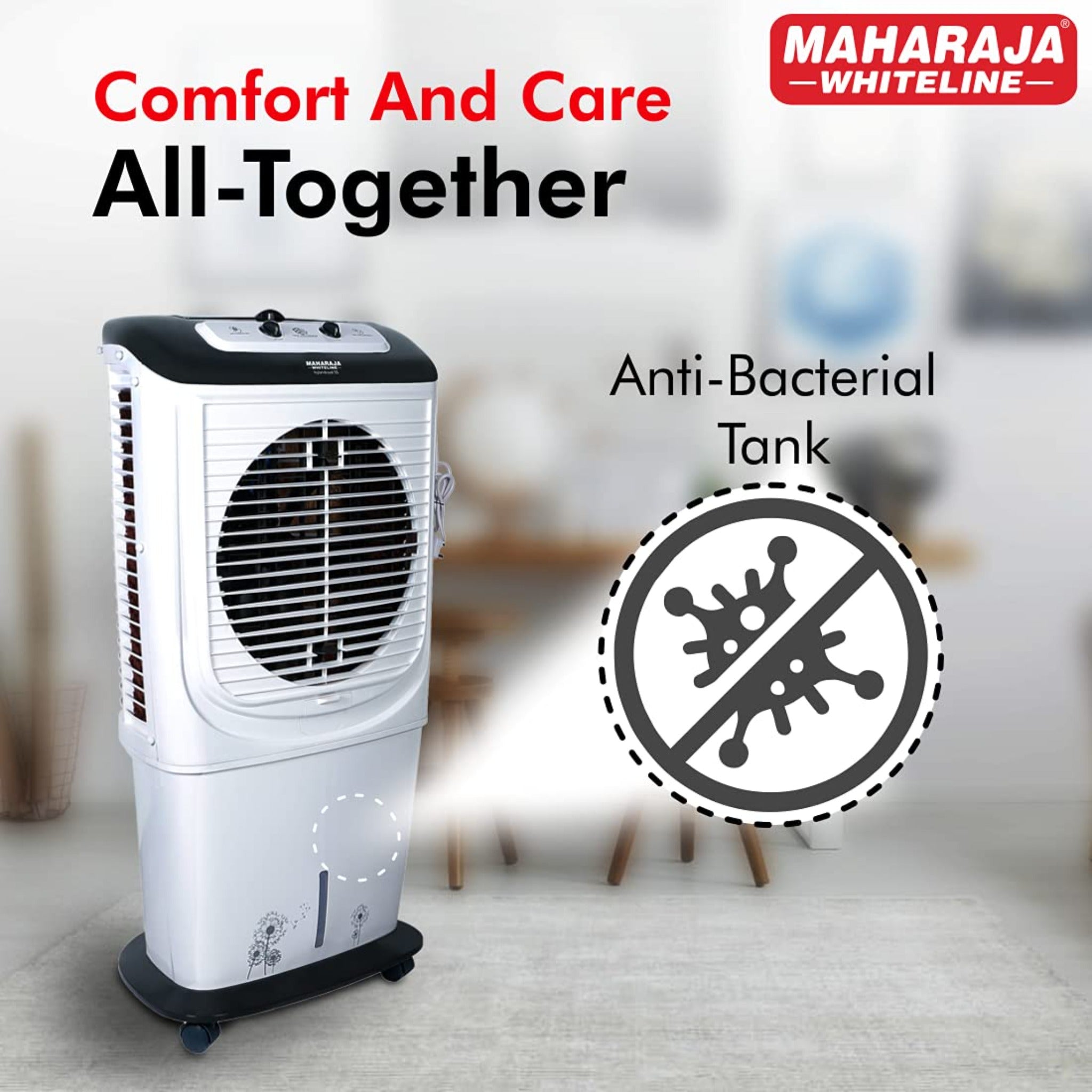 Maharaja Air Cooler Hybridcool 55 Ltr Remote