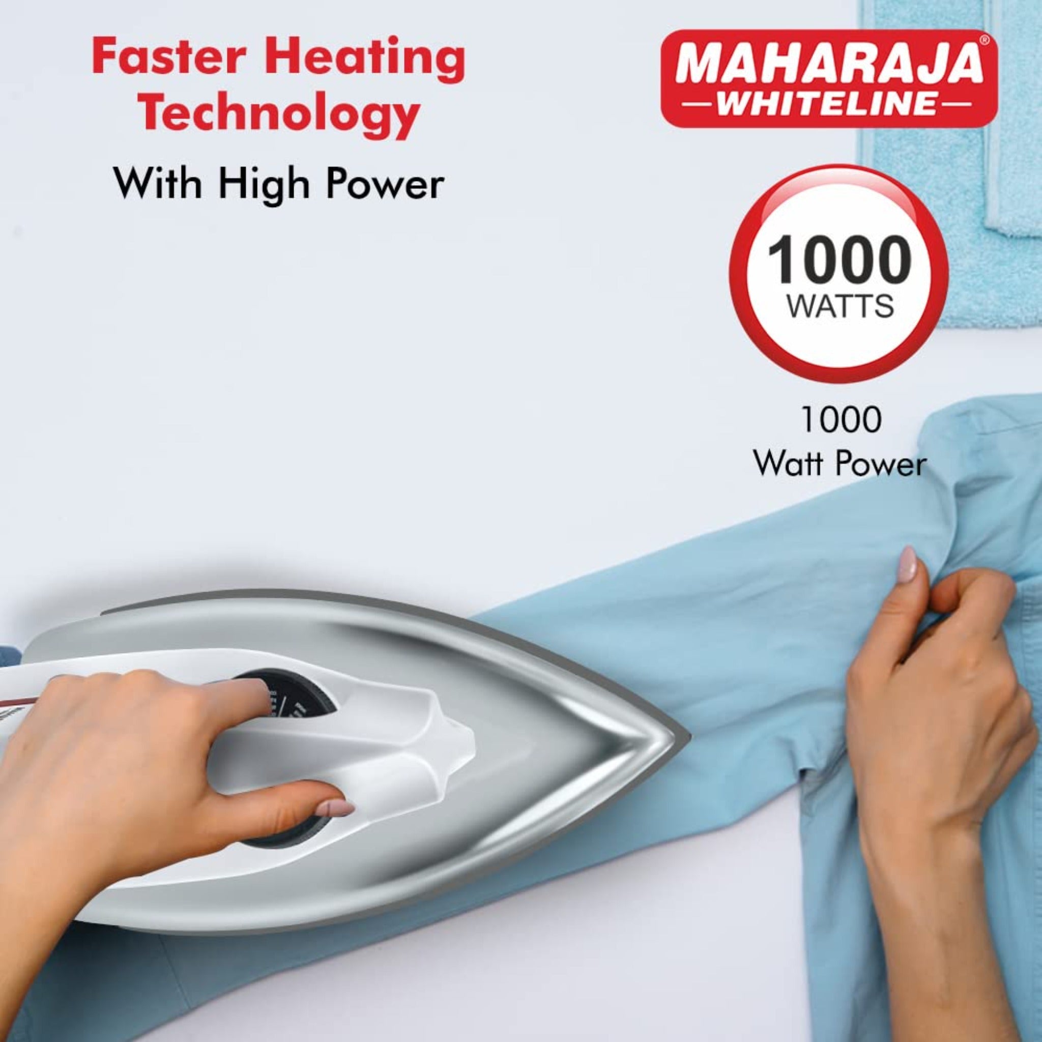 Maharaja Dry Iron Classico White