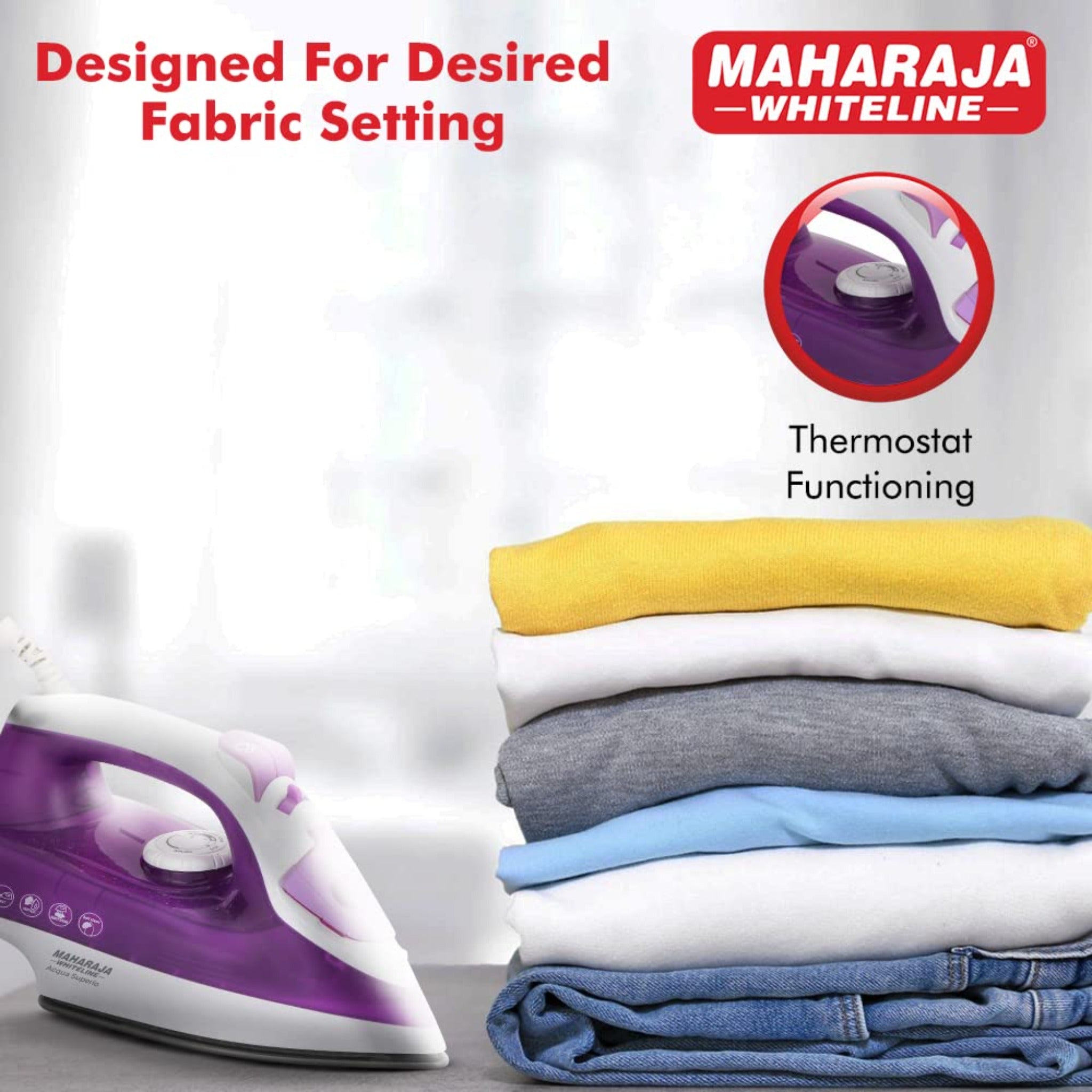 Maharaja Steam Iron Acqua Superio