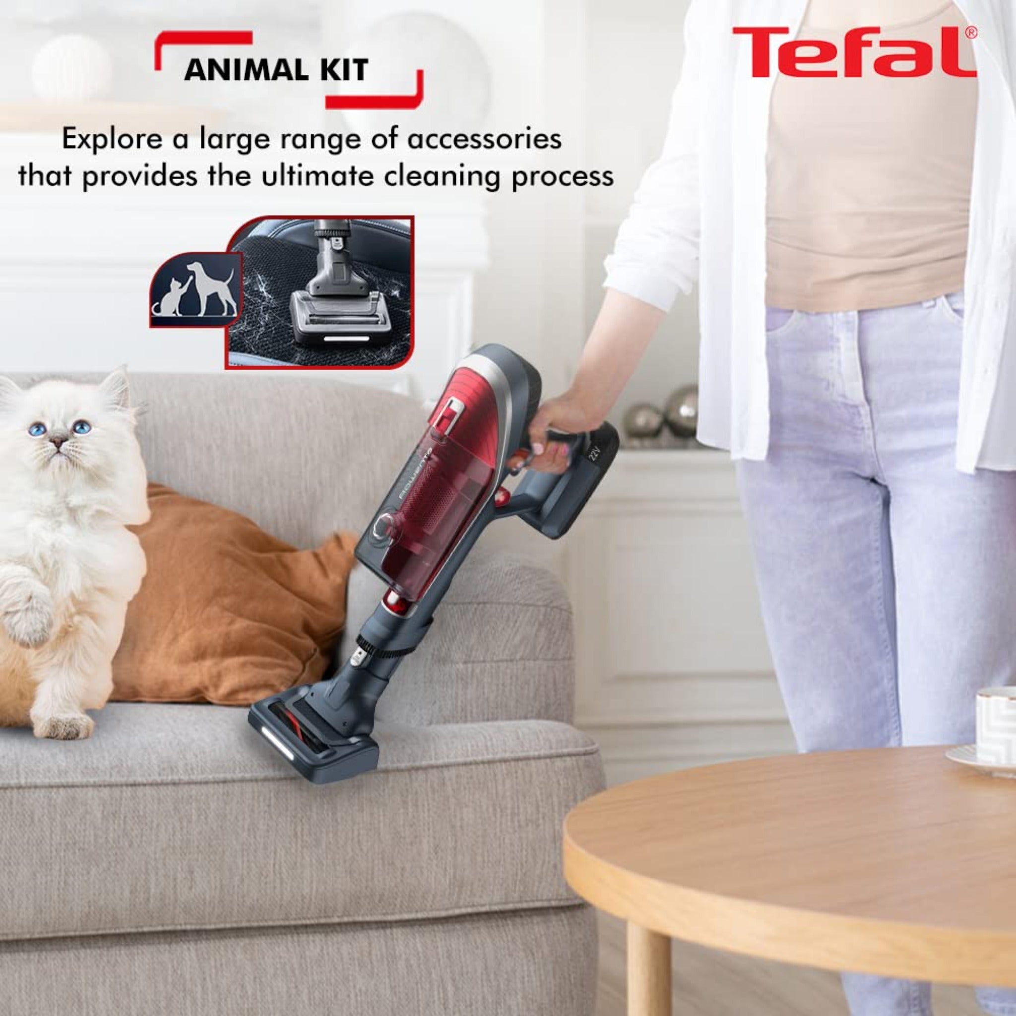 Tefal Vacuum Cleaner Handstick X-Force 8.60 Animal Care