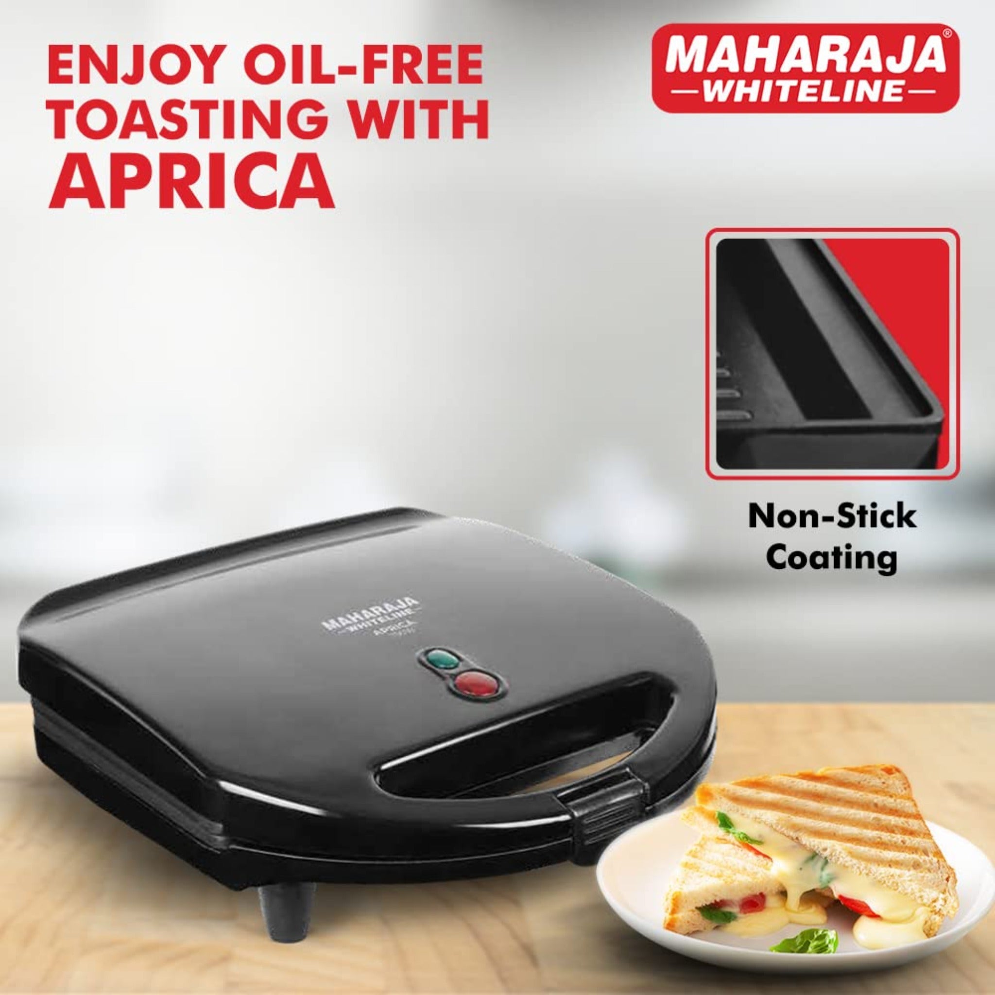 Maharaja Sandwich Toaster Aprica