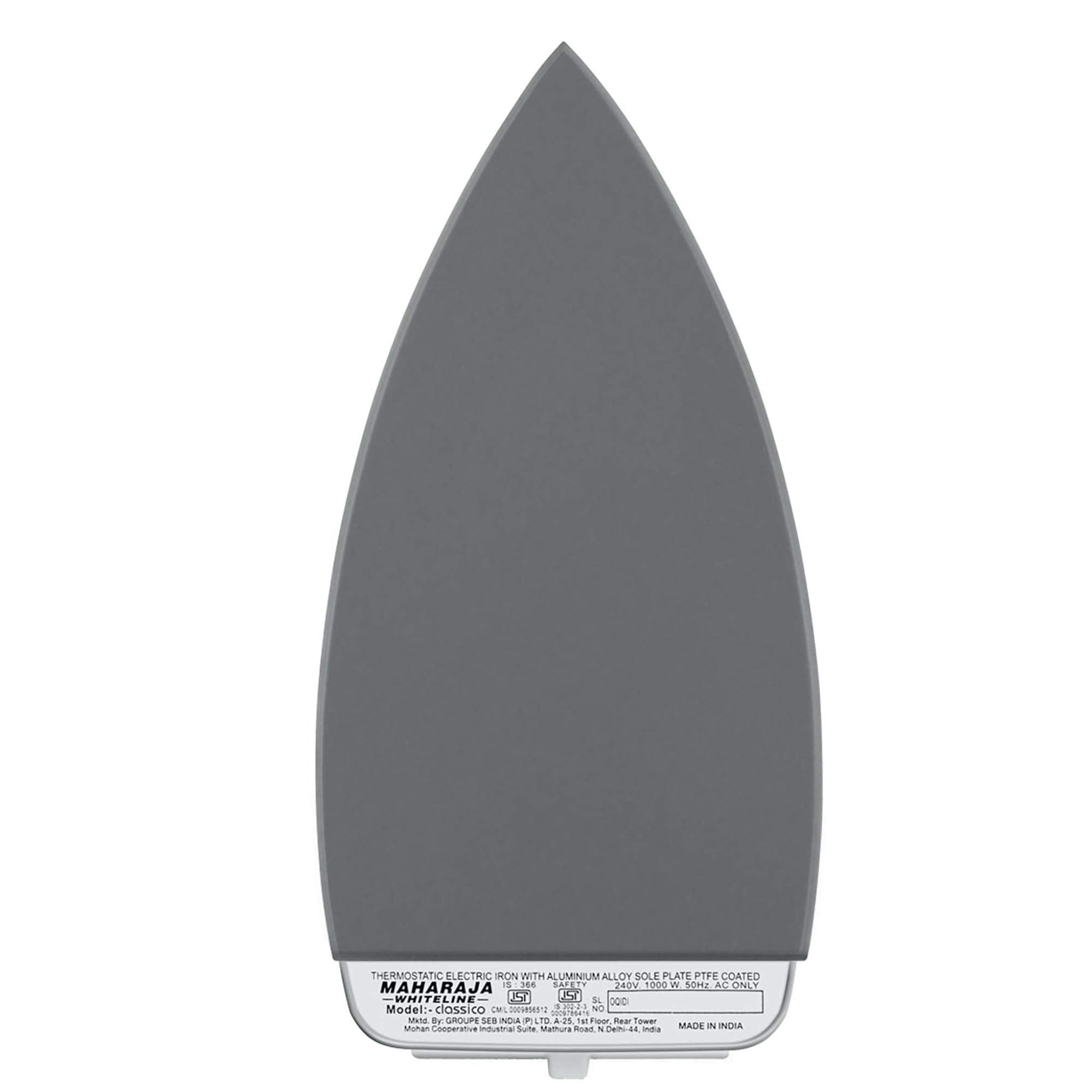 Maharaja Dry Iron Classico White
