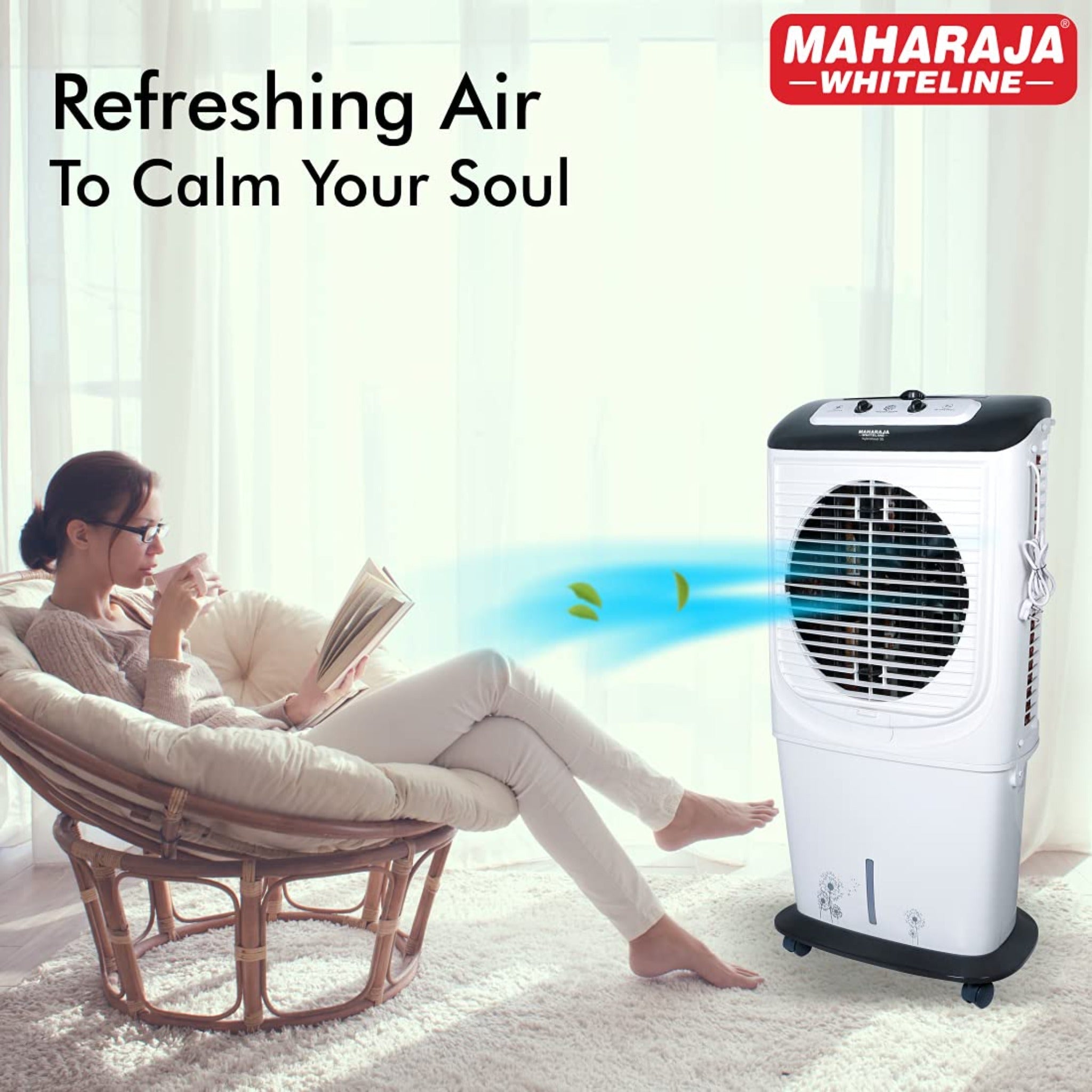 Maharaja Air Cooler Hybridcool 55 Ltr Remote