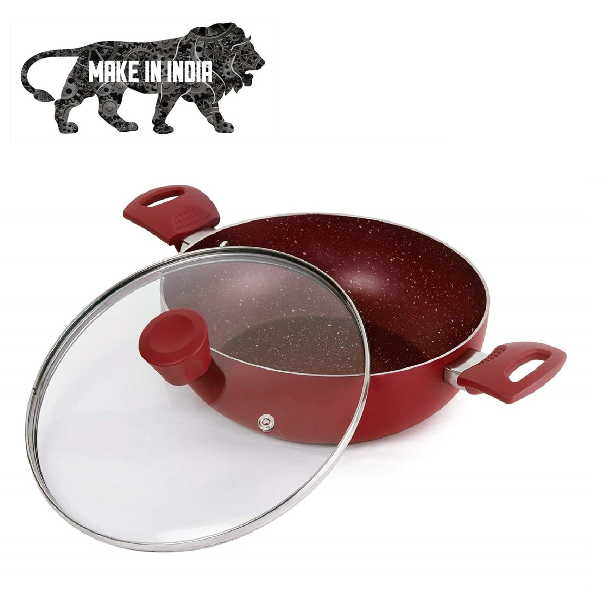 Cookwell Kadai with Lid 2.5 Ltr