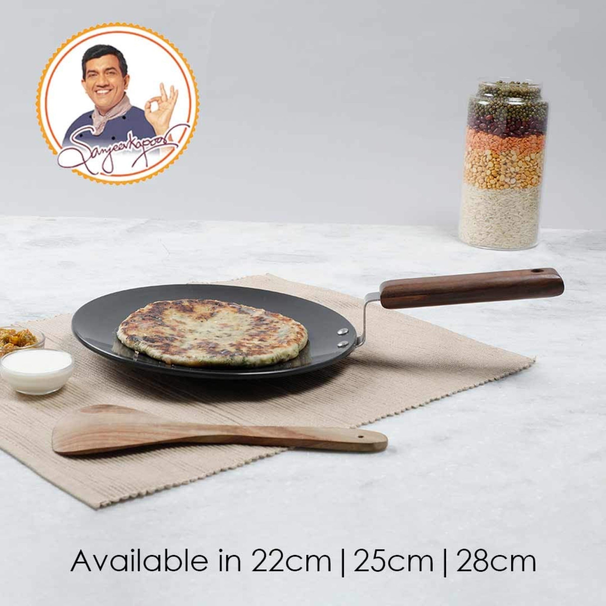 Ebony Roti Tawa 25 cm 4.88 mm