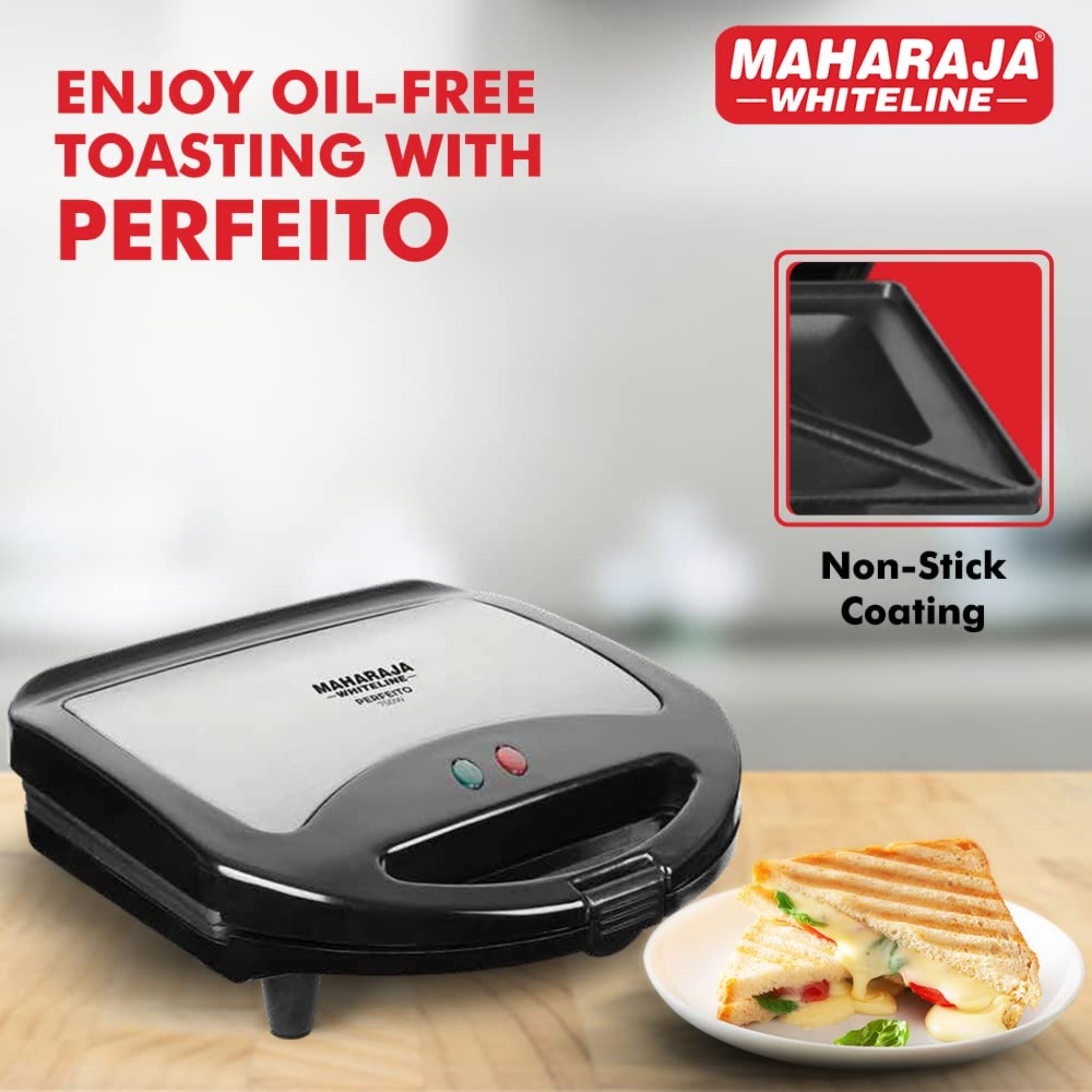 Maharaja Sandwich Toaster Perfeito