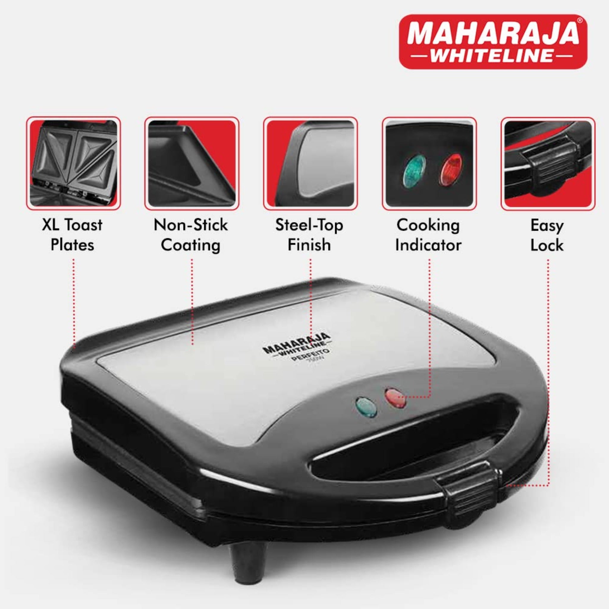 Maharaja Sandwich Toaster Perfeito