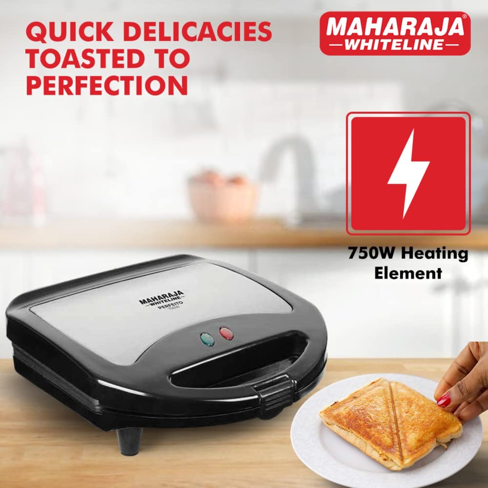 Maharaja Sandwich Toaster Perfeito