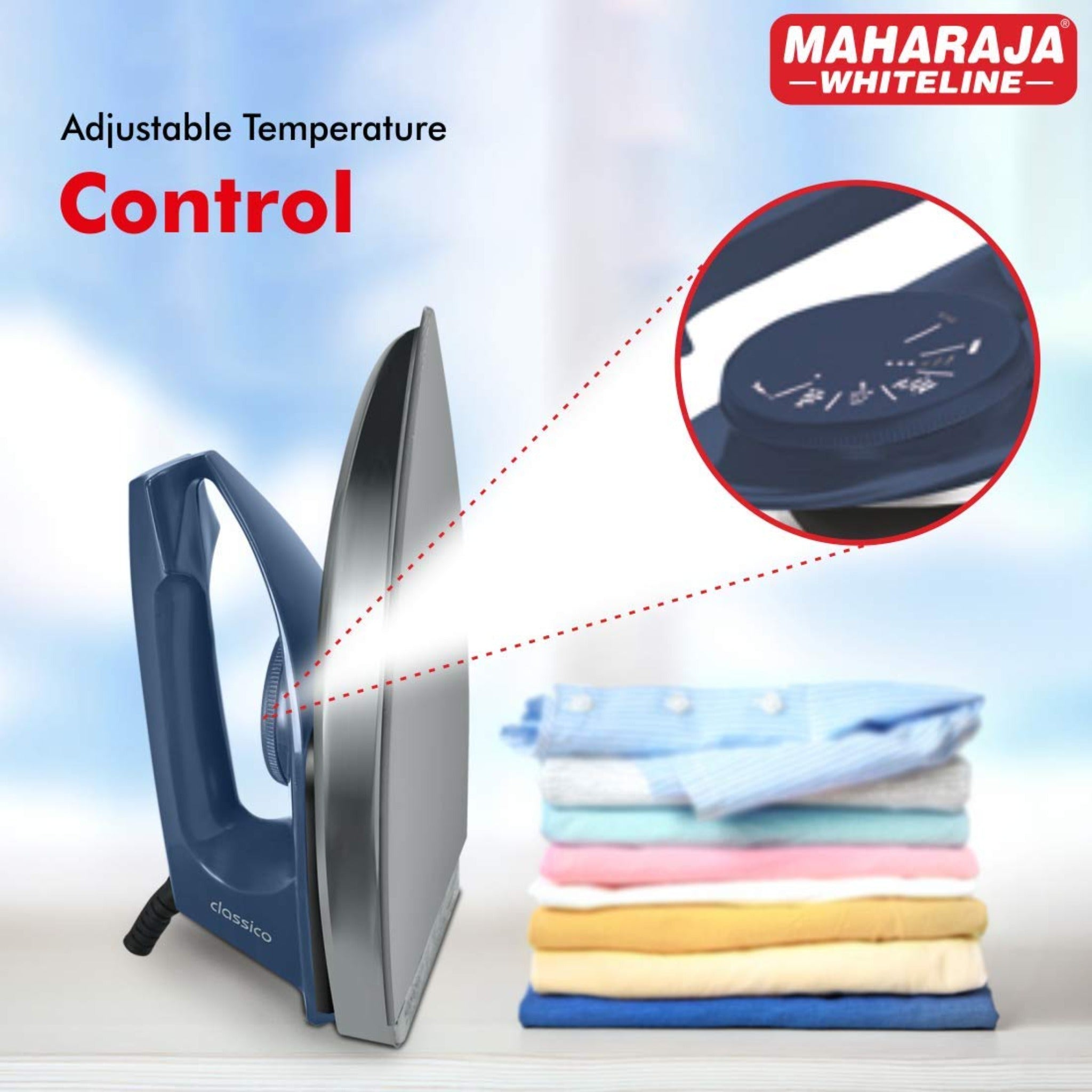 Maharaja Dry Iron Classico Blue