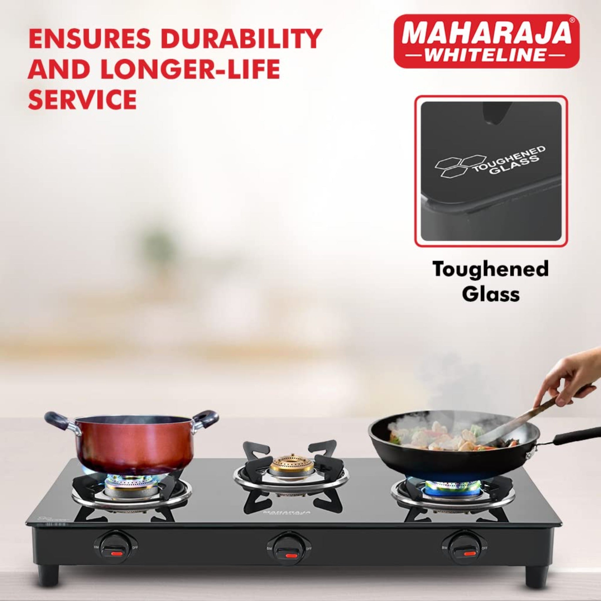 Maharaja Lpg 3 Burner Belenus Neo