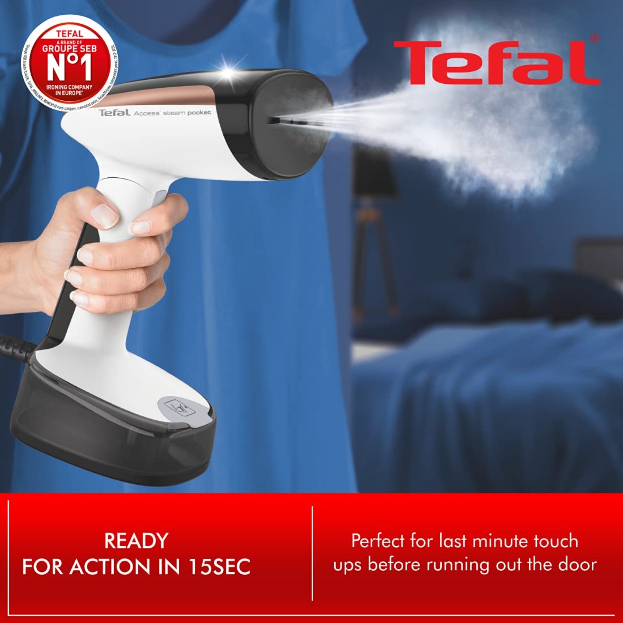 Tefal Garment Steamer Access Steam Pocket