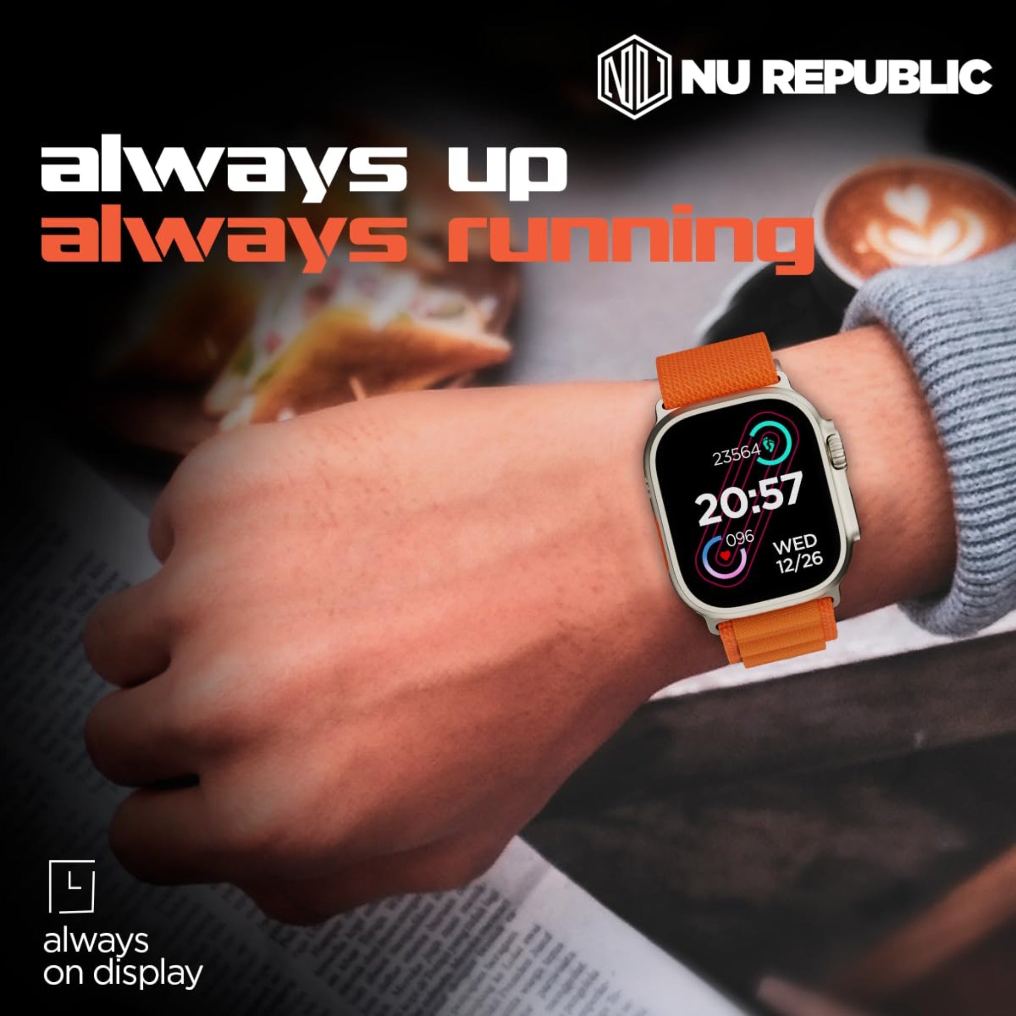 Nu Republic Creed Ultra Smartwatch