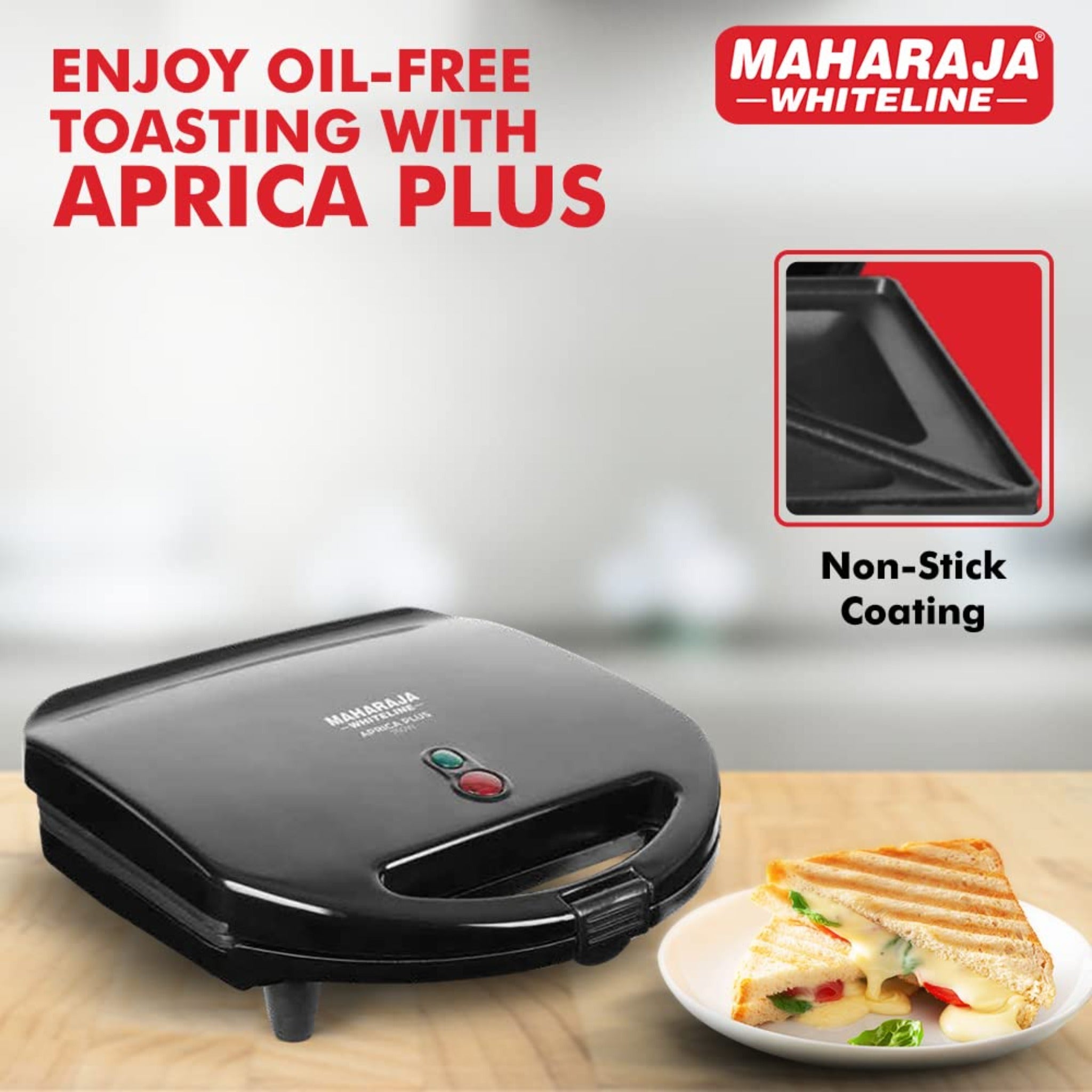 Maharaja Sandwich Toaster Aprica Plus