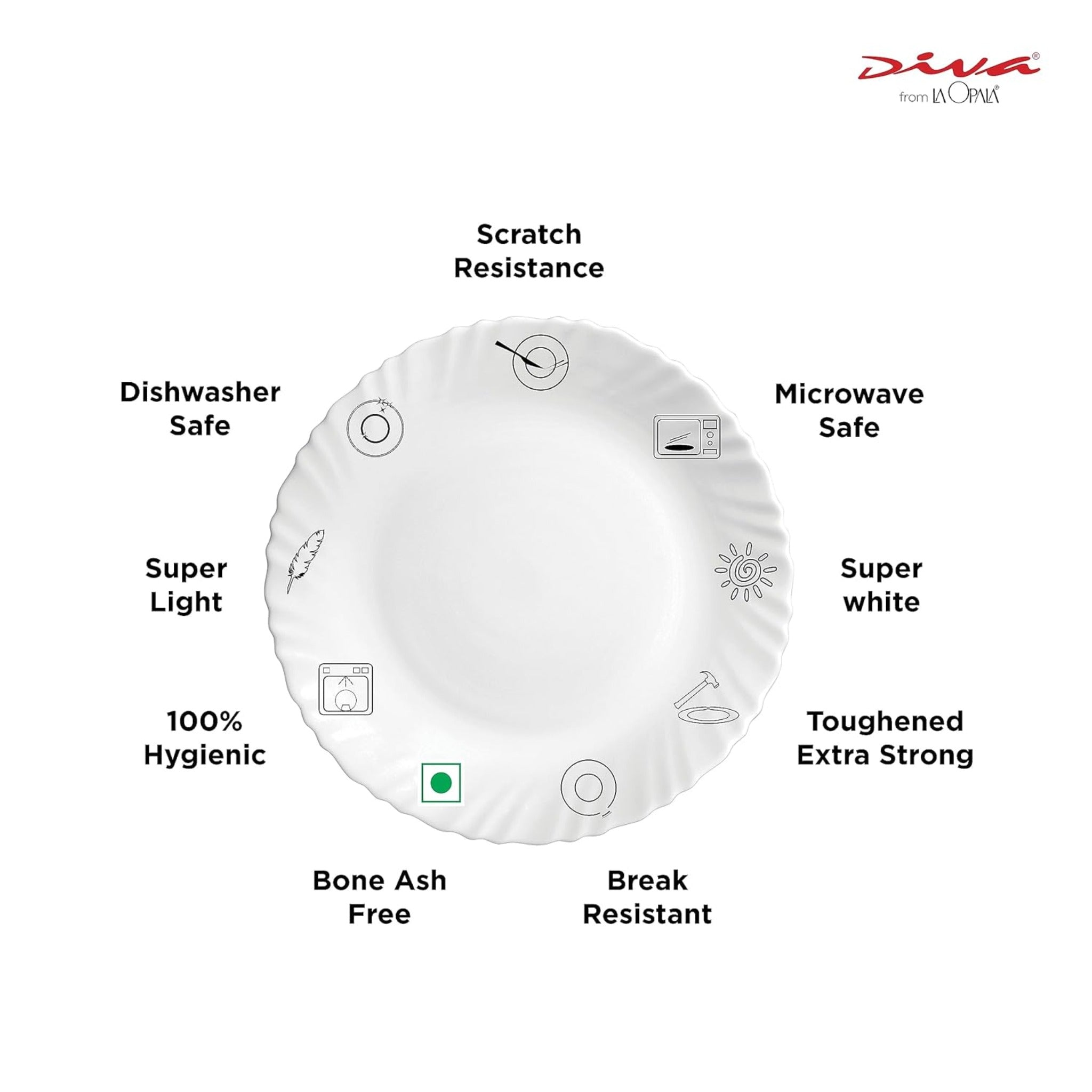 Diva Cup & Saucer Set Victoria 12 pcs