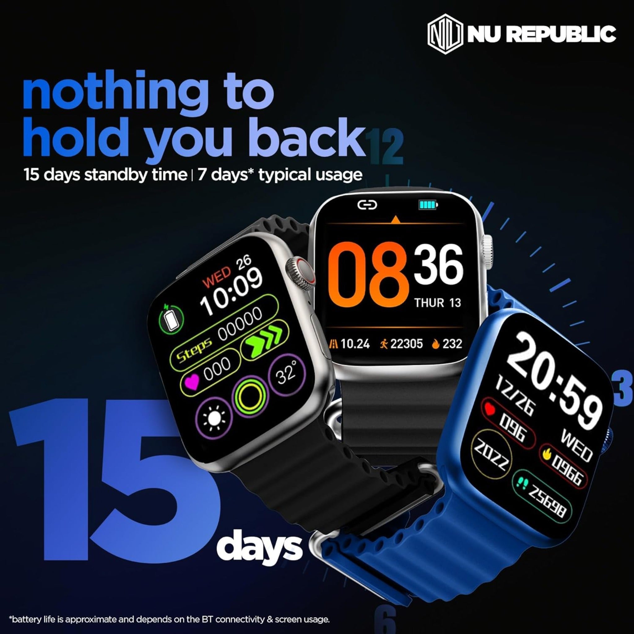 Nu Republic Impulse Evo Smartwatch