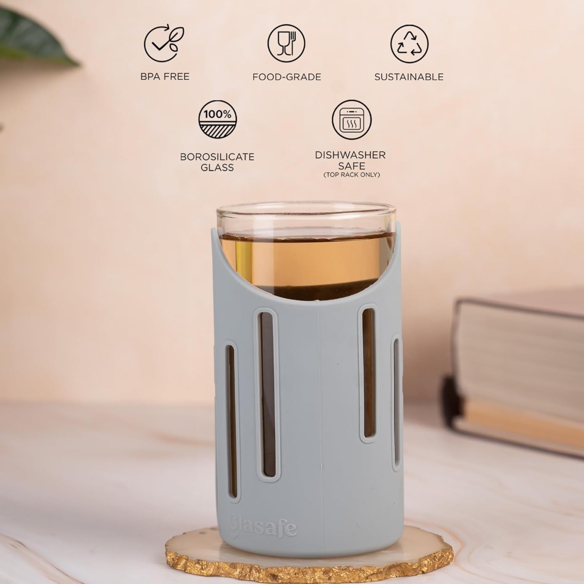 Glasafe glass 350 ml ( set 2 ) 350 ML