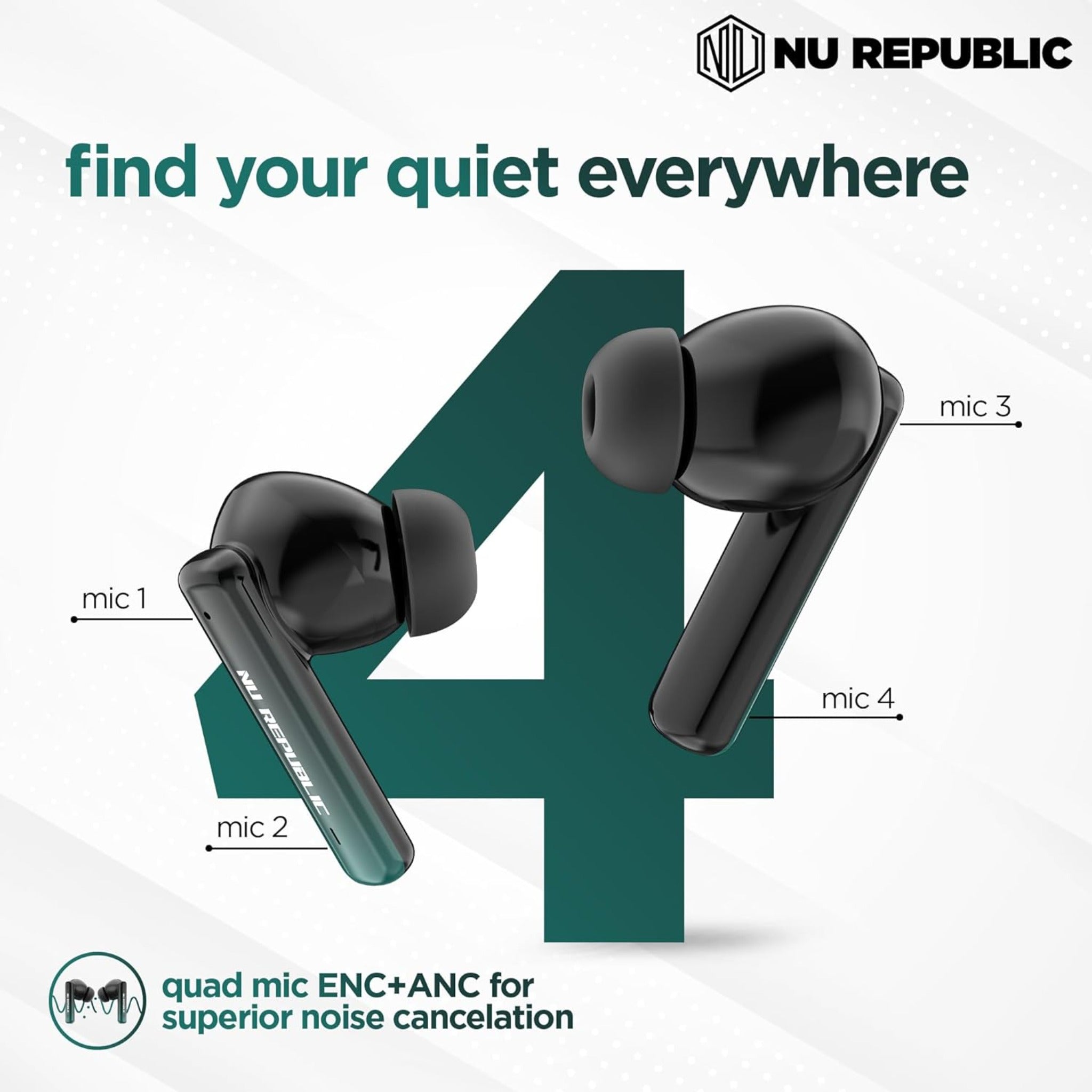 Nu Republic Epic ANC TWS