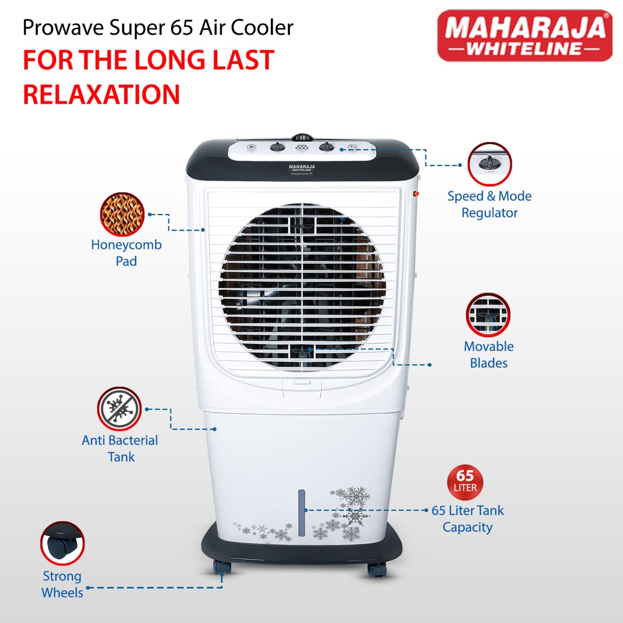 Maharaja Air Cooler Prowave Super 65