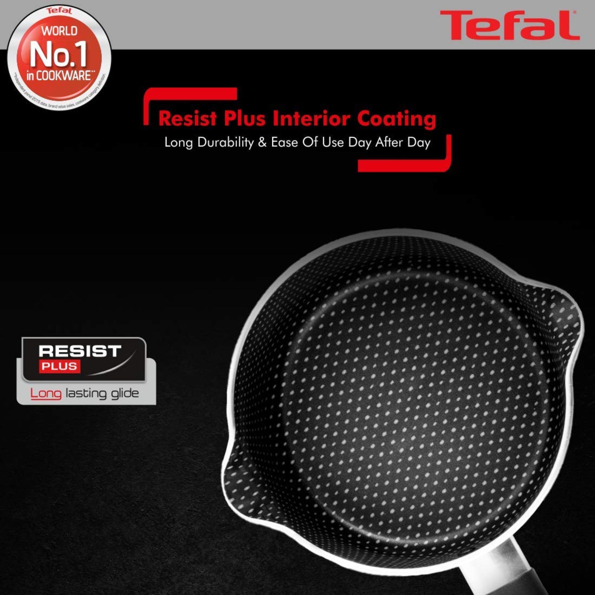 Tefal Sauce Pan 16 Cm G Lid Rio Red Simply Chef