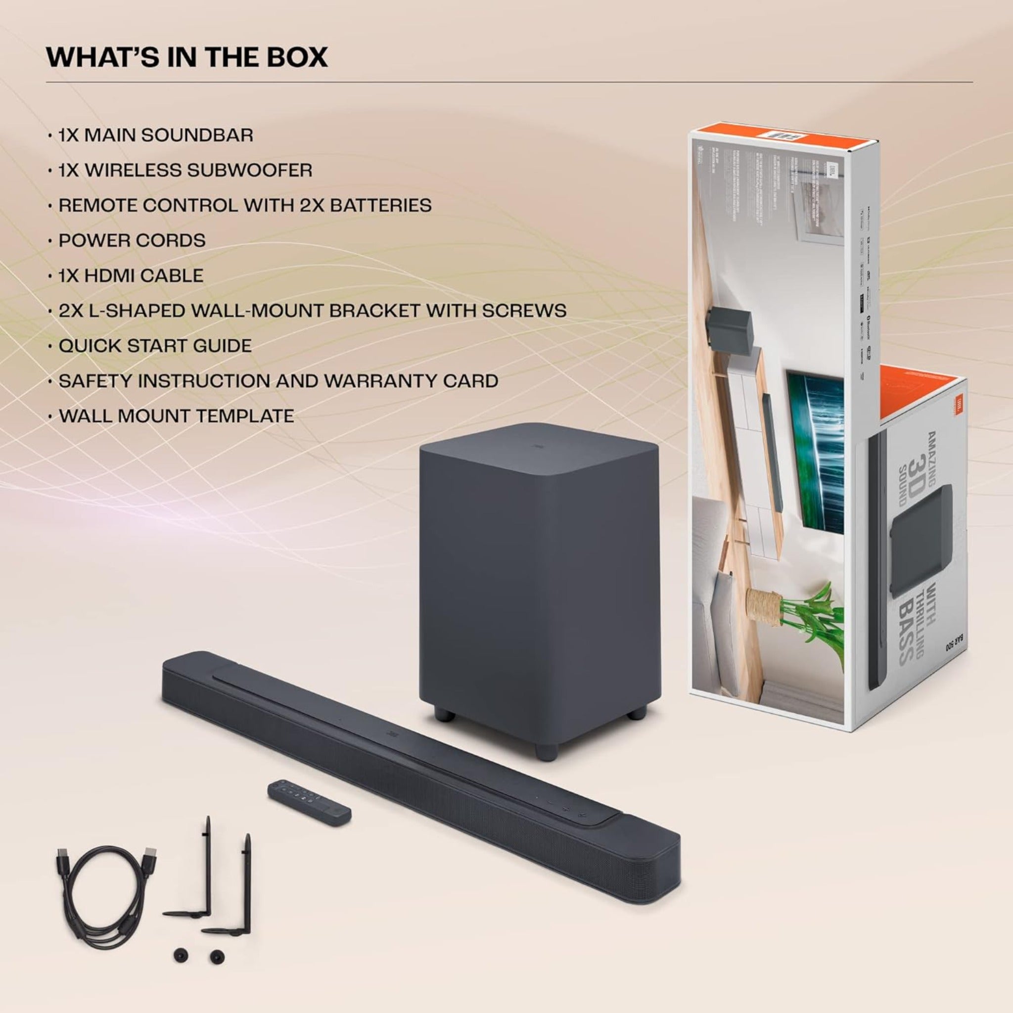 JBL BAR-500 Soundbar