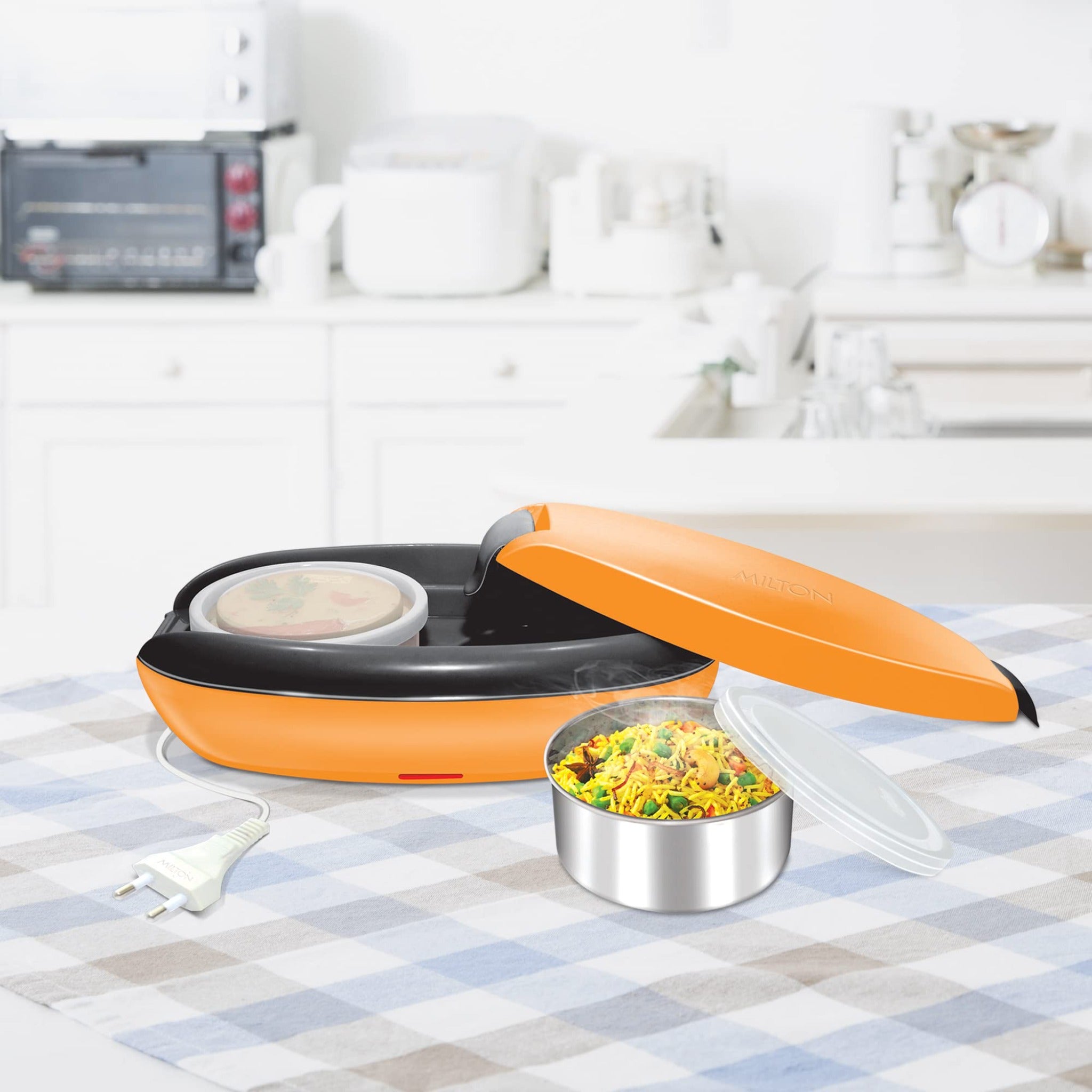 Milton Swiftron Electric Lunch Box Set