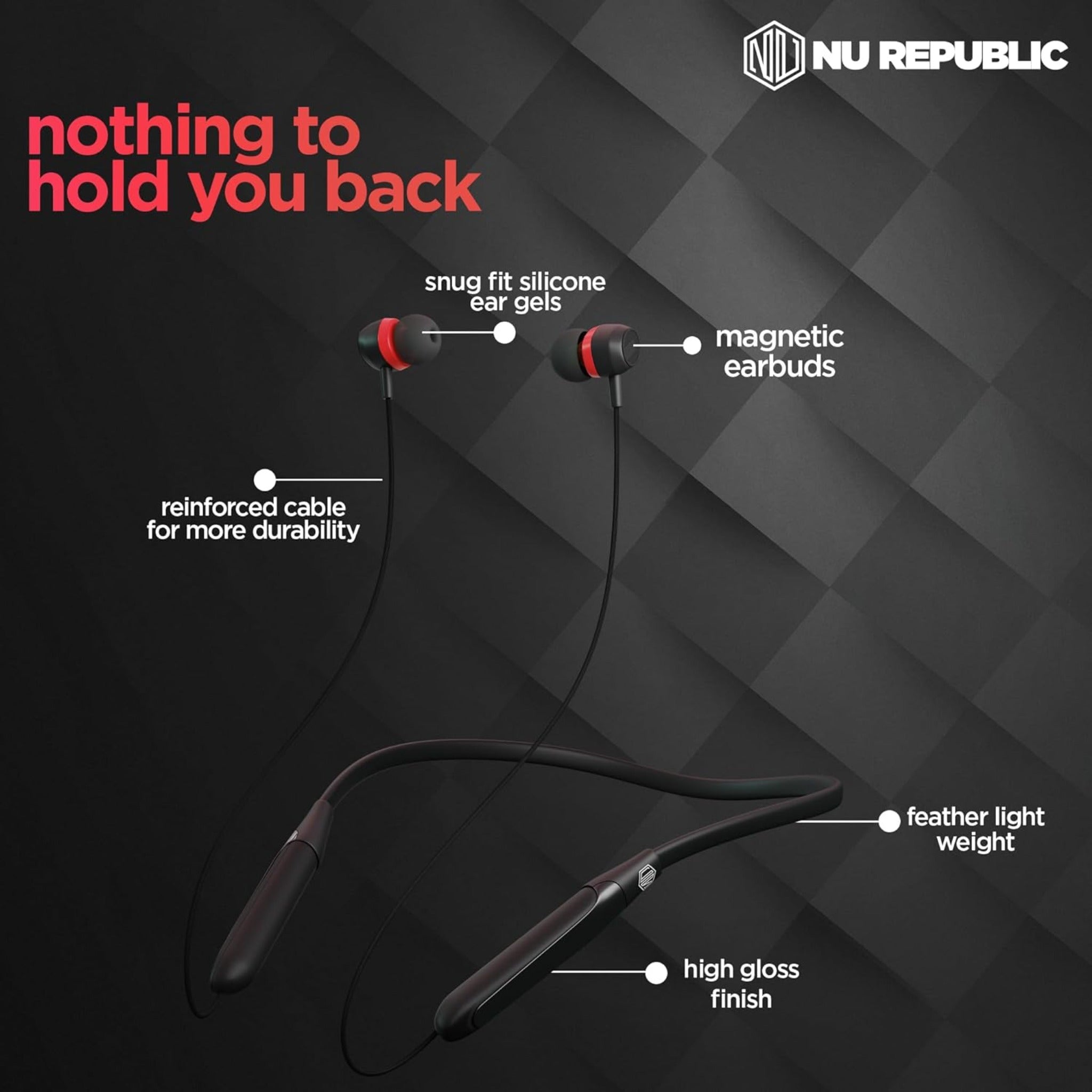 Nu Republic Jive 2 BT Neckband