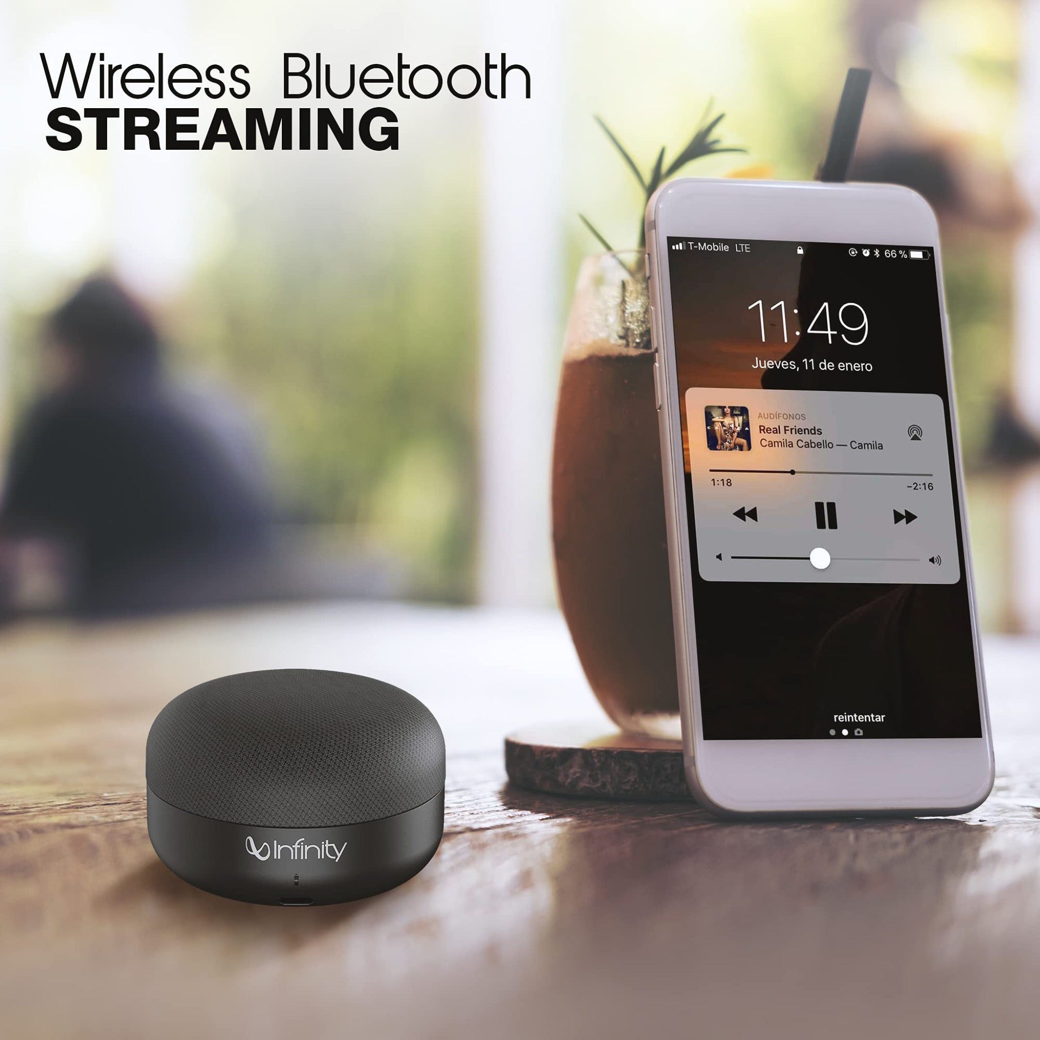 Infinity Mini speakers