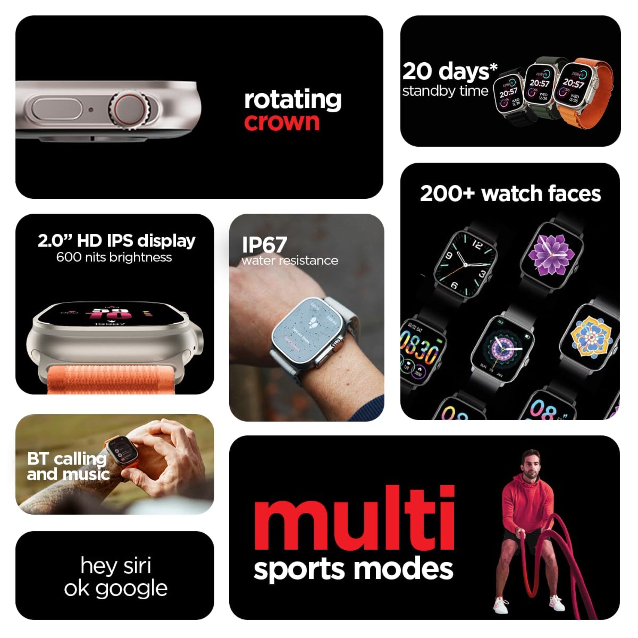 Nu Republic Creed Ultra Smartwatch
