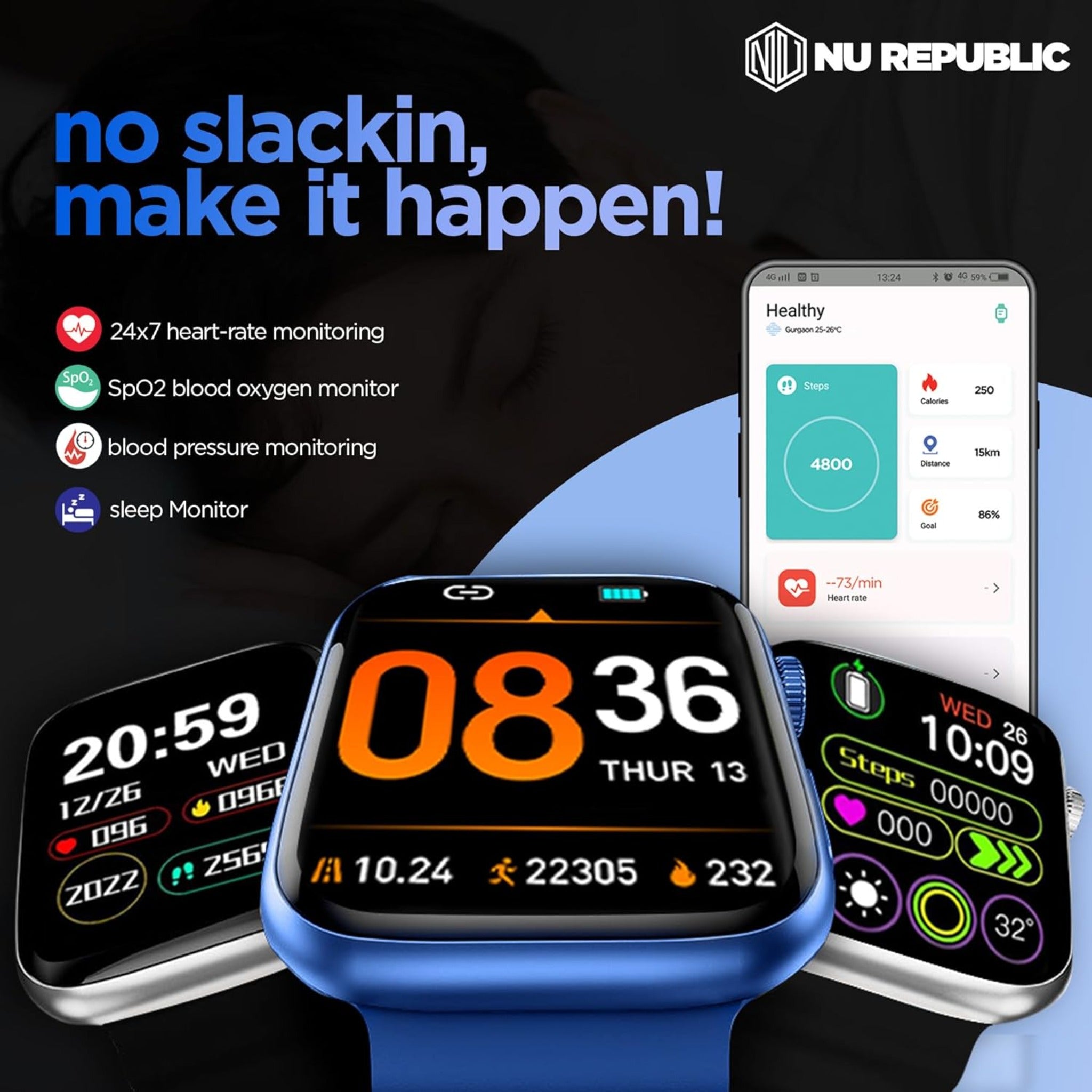 Nu Republic Impulse Evo Smartwatch