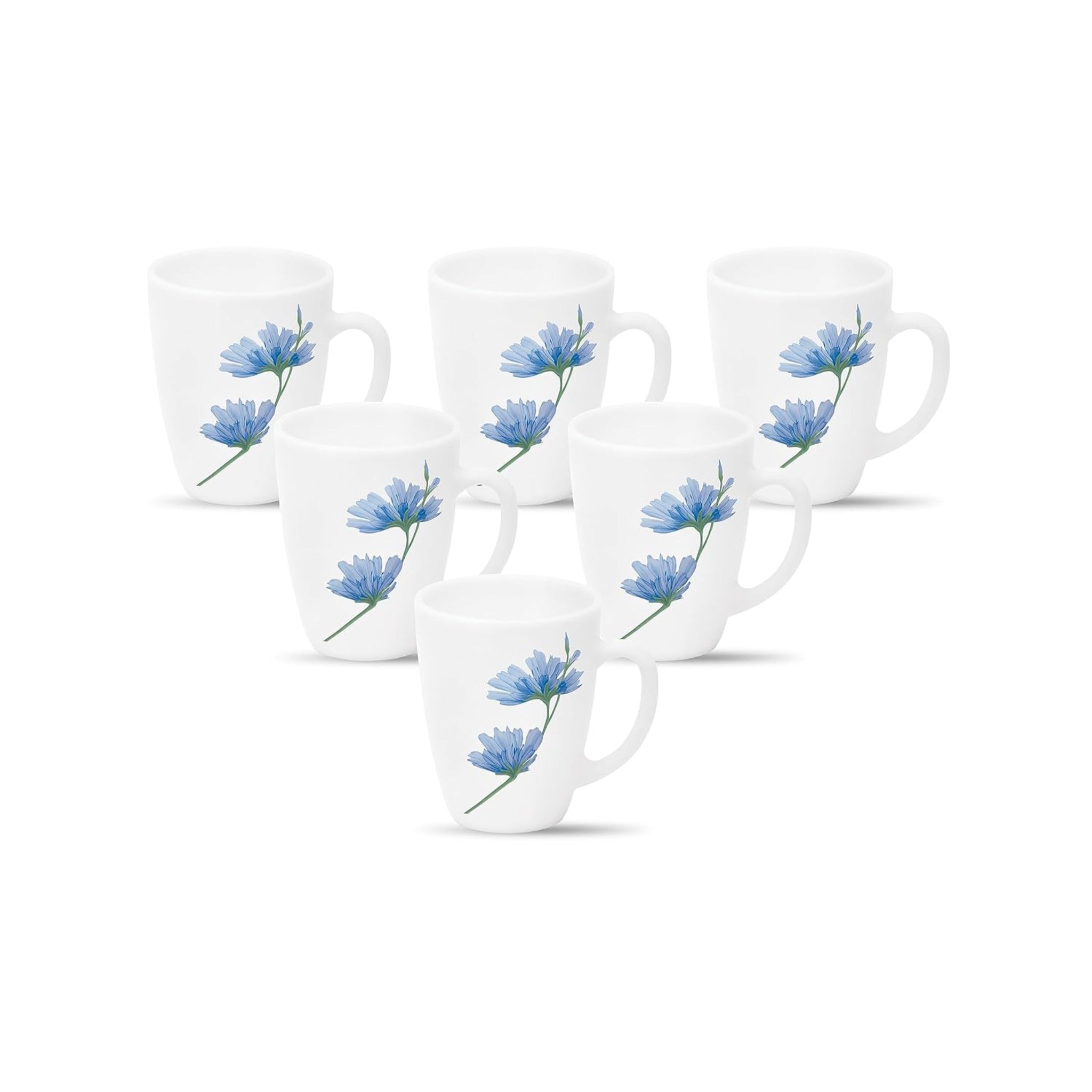Diva Coffee Mug Set Barrel Regular 6 pcs