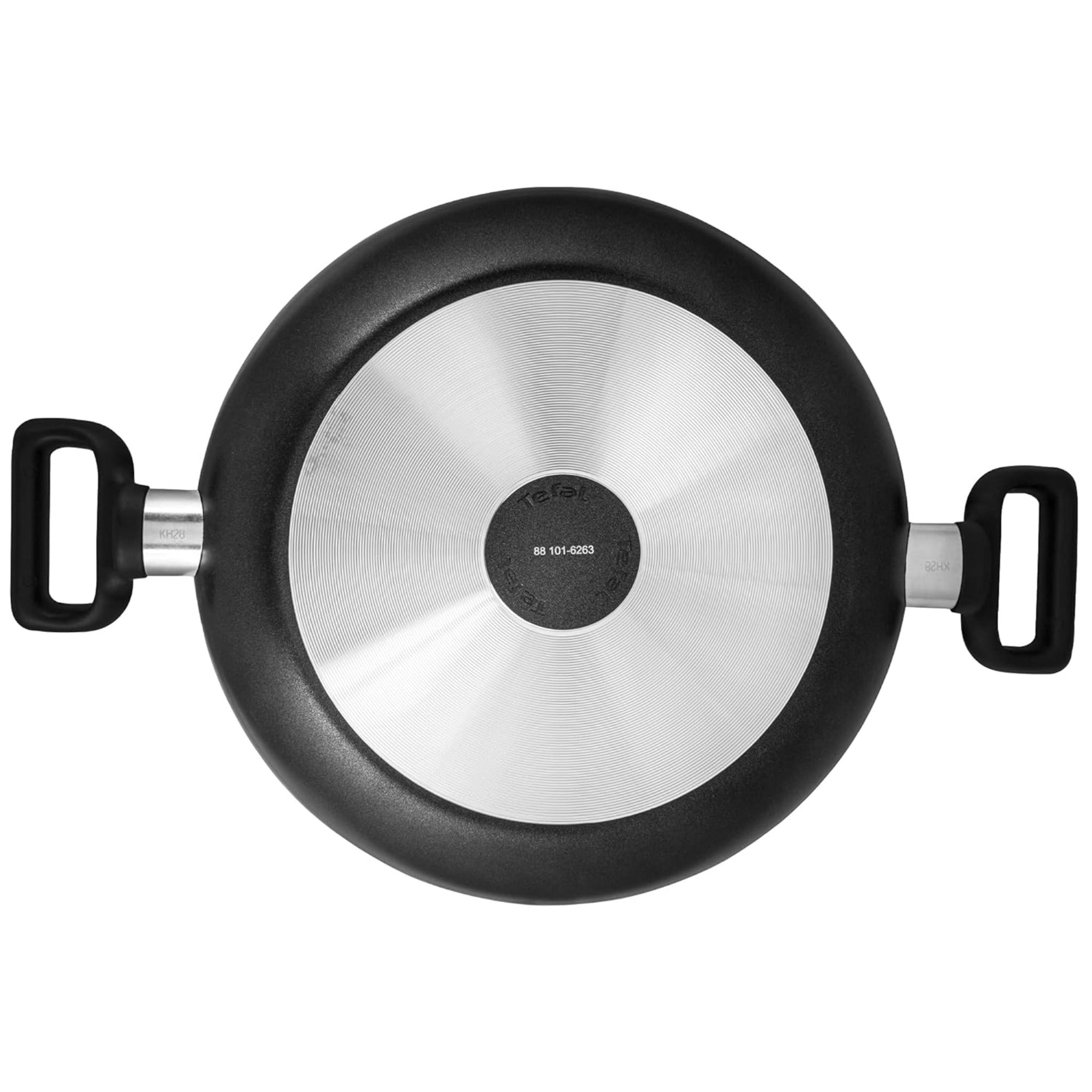 Tefal Kadai 28 Cm G Lid Greyish Black Delicia