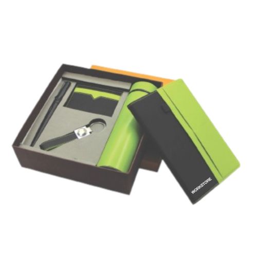 Executive 5-In-1 Gift Set - Black & Green - 007