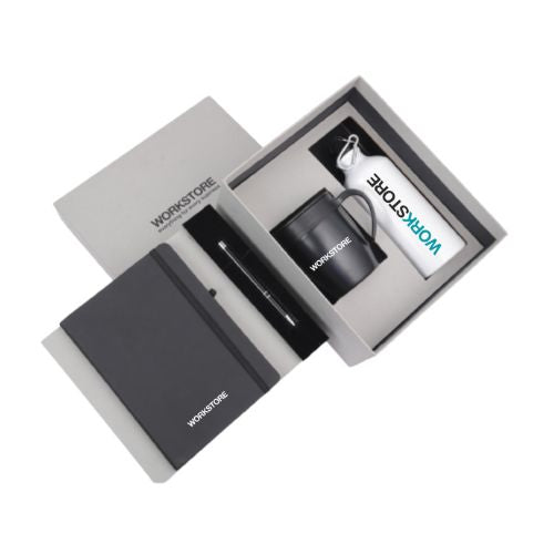 Executive 4-In-1 Gift Set - Black & Brown - 005