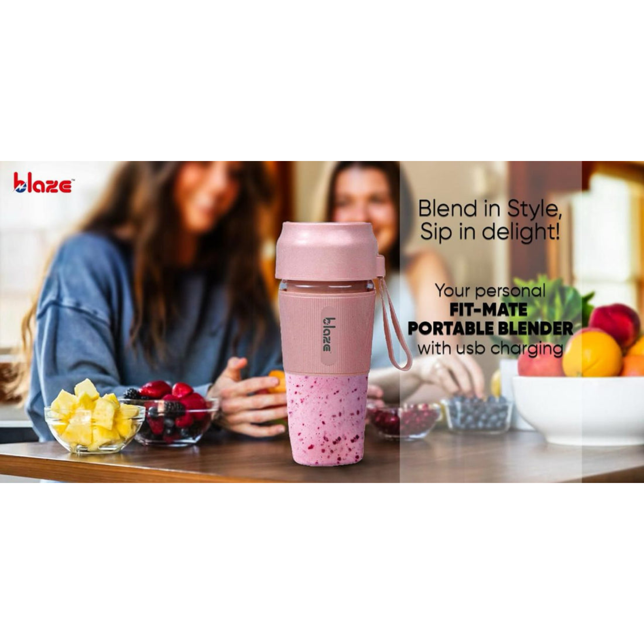 Fit - Mate Portable Blender USB Charging 40 W