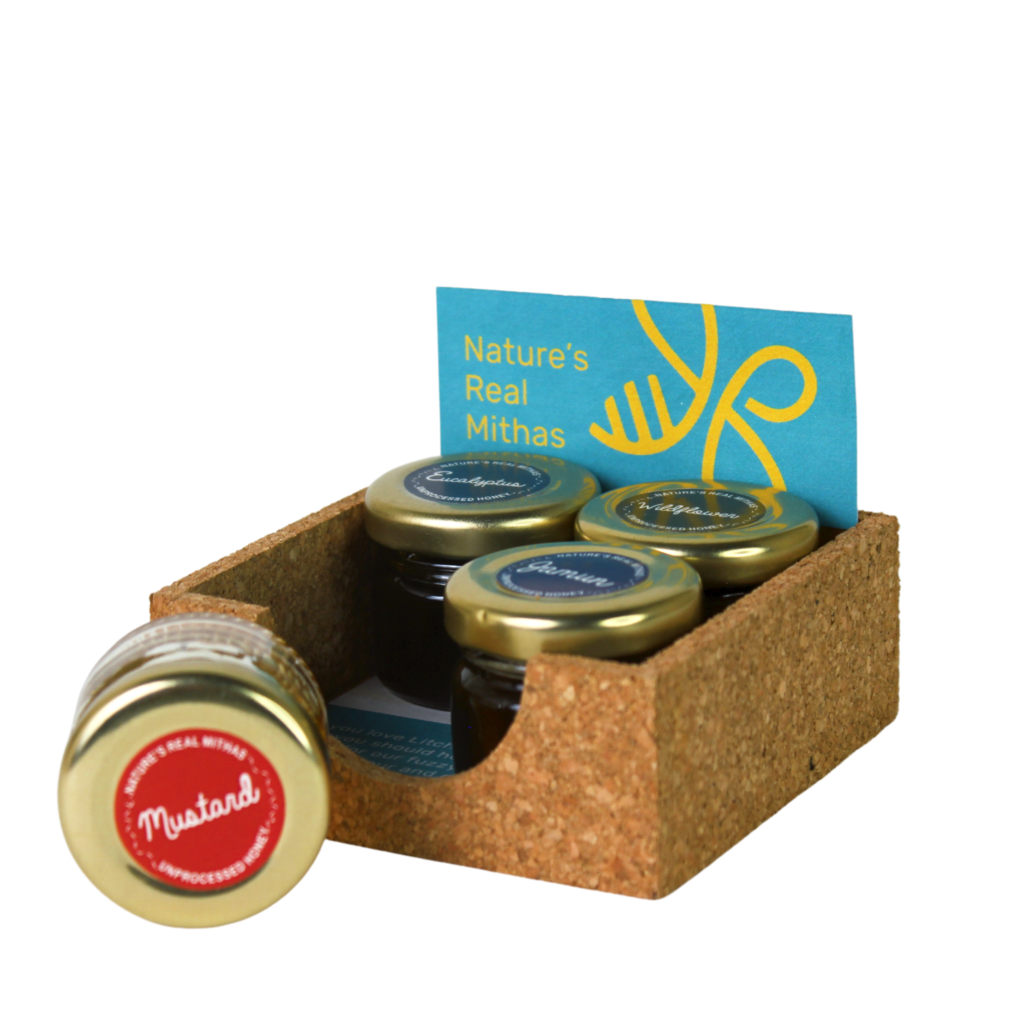 4 Raw Honey Trial Set-HN04