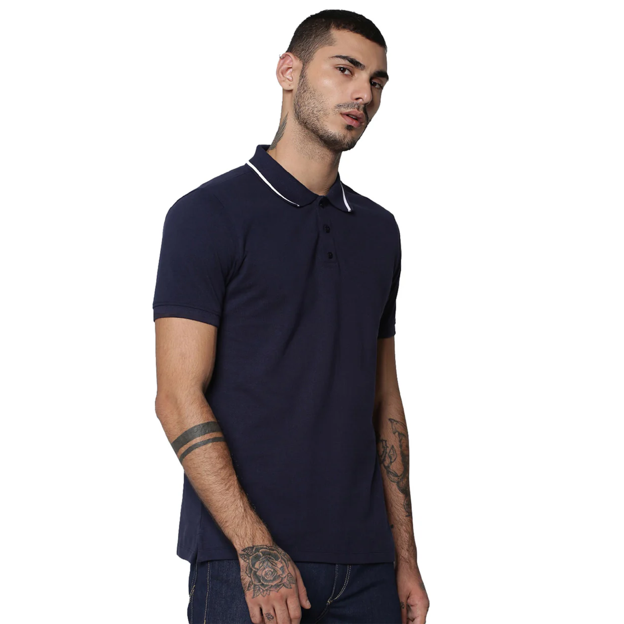 Jack & Jones Cool Max - Tipping Polo