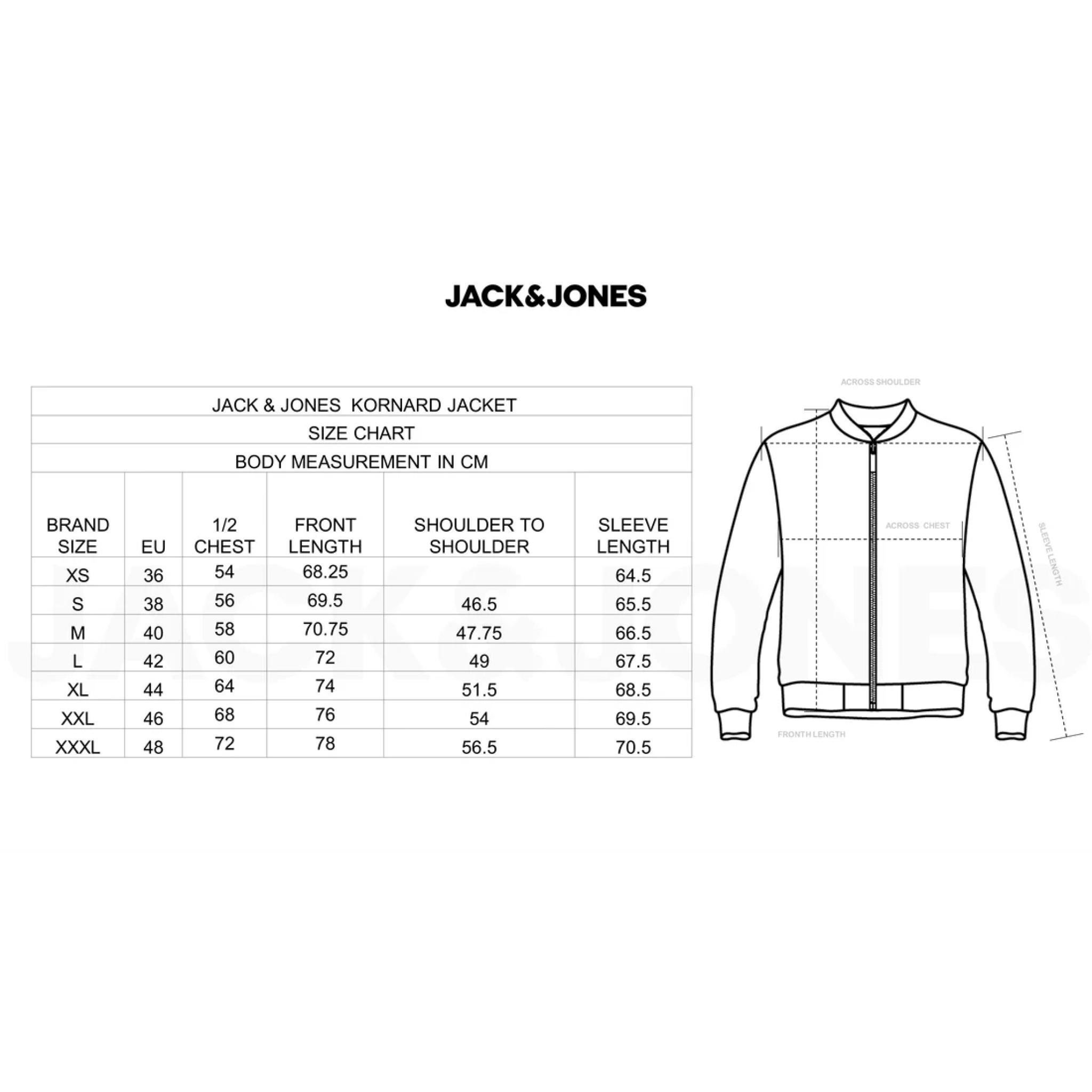 Jack & Jones Kornard Puffer Jacket Black