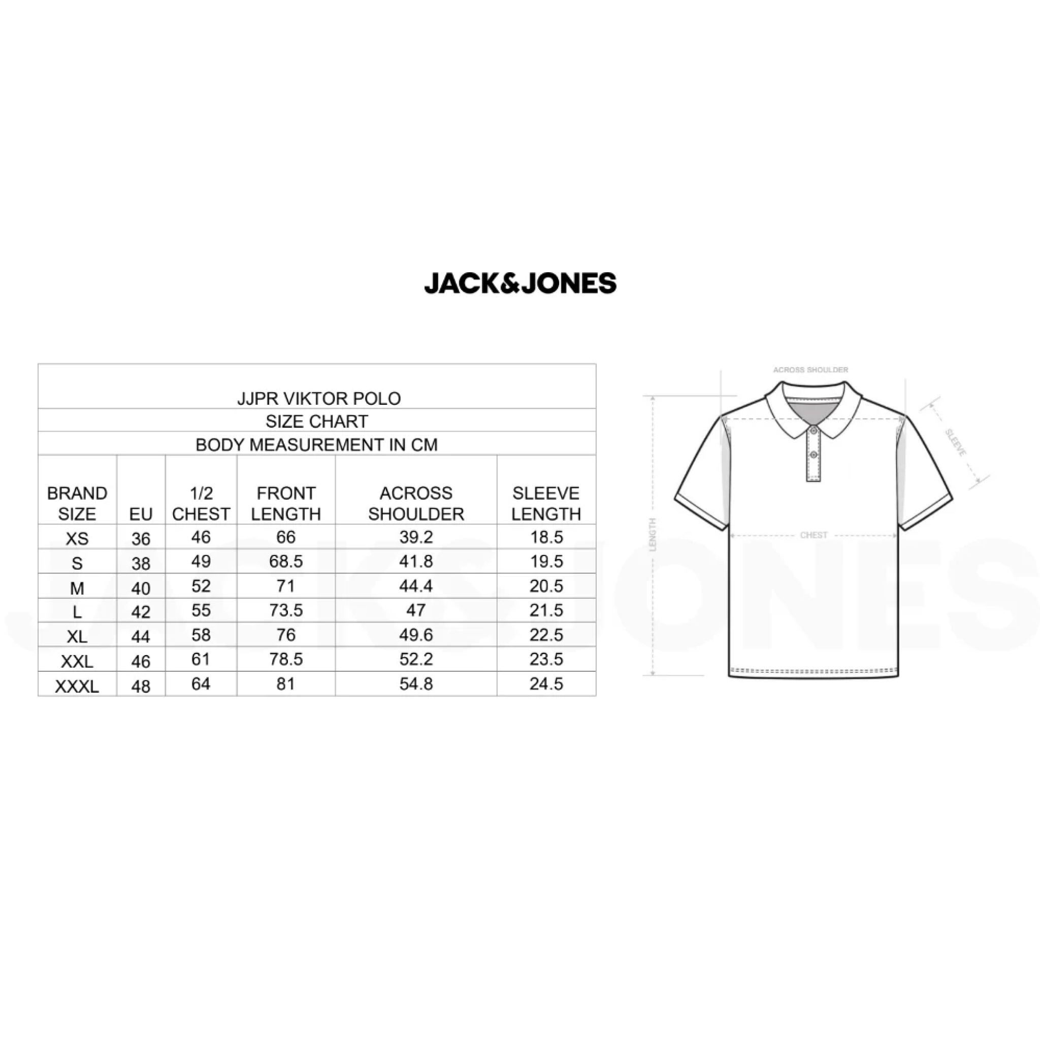 Jack & Jones Viktor Polo - Yd Jacquard