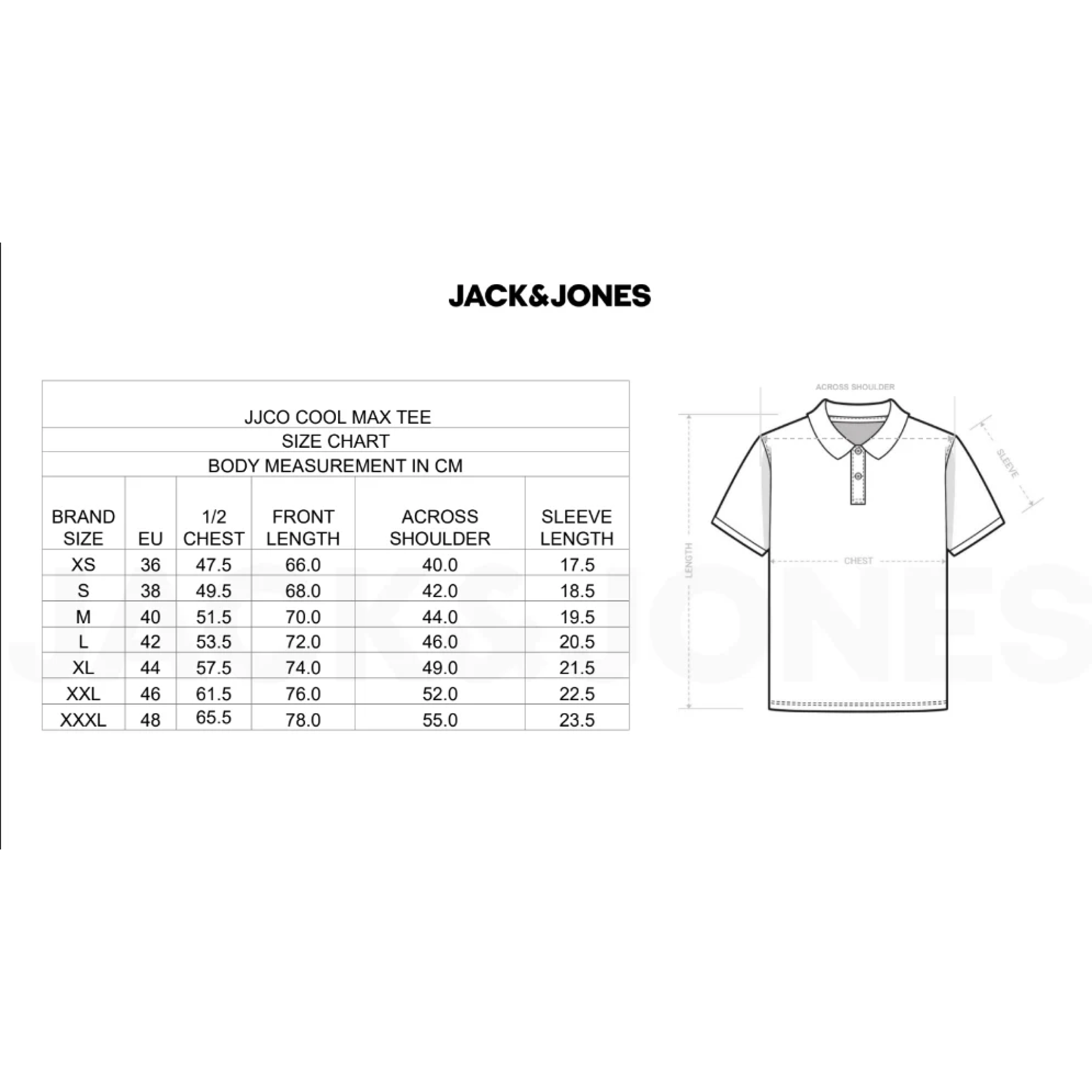 Jack & Jones Cool Max - Tipping Polo