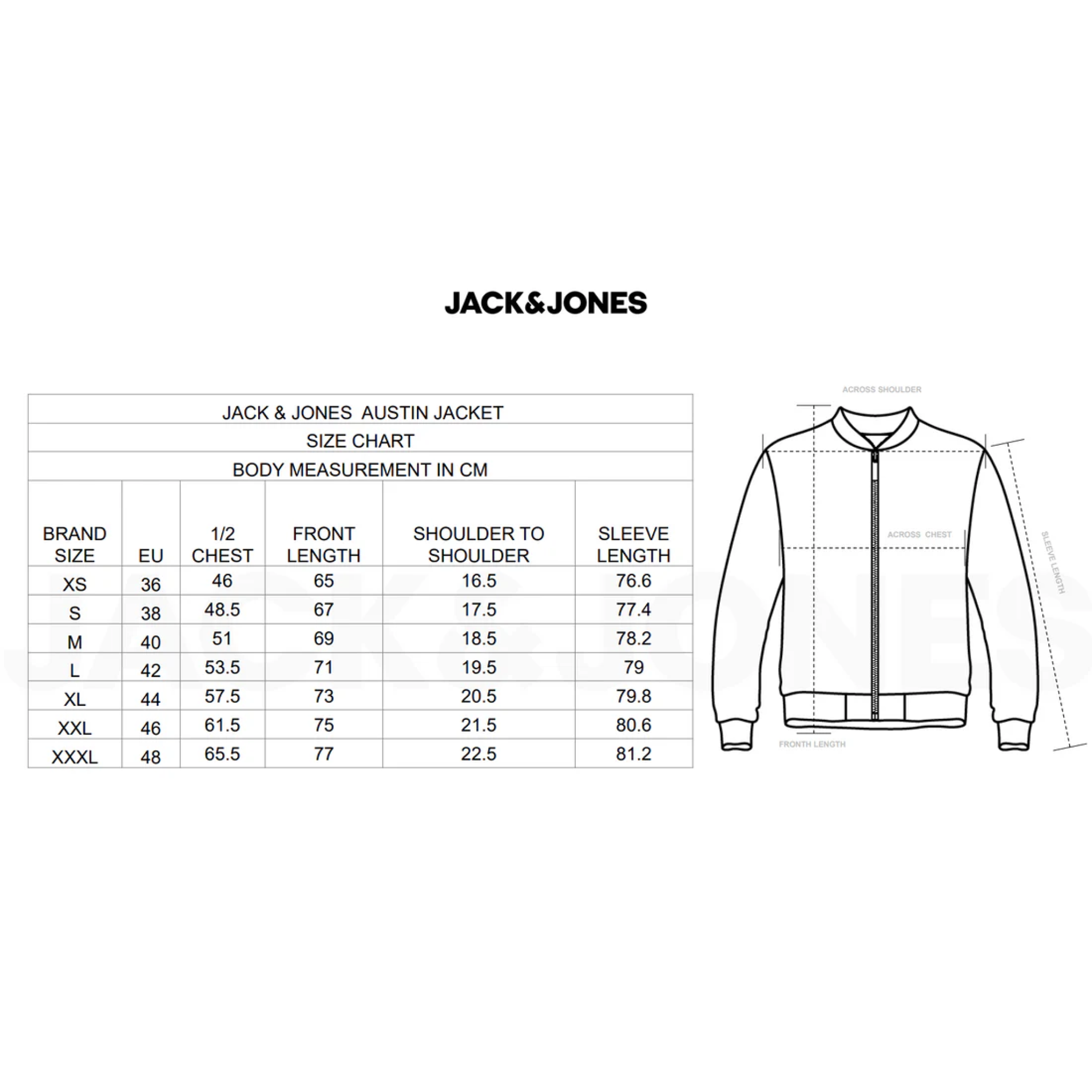 Jack & Jones Austin Jacket Black