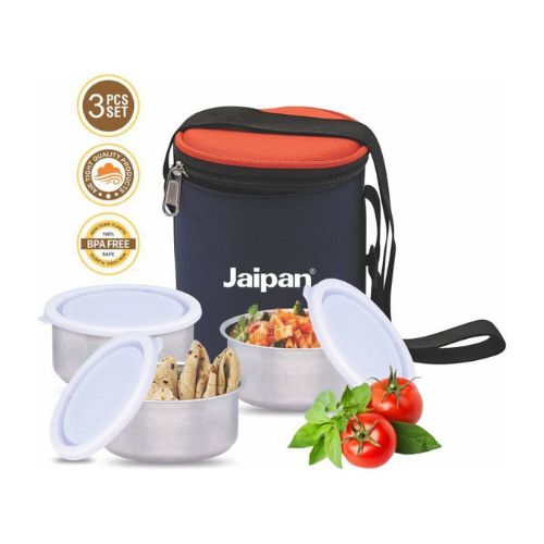 Jaipan Food King 3 Pcs Tiffin Set
