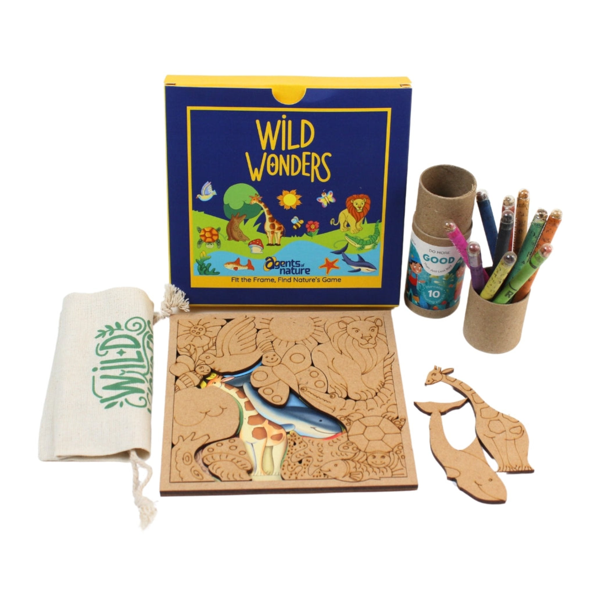 Wild Wonders MDF Puzzle set-PZ11