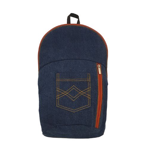 Rejean Small Bag Pack “ Rust Zip - Rj18